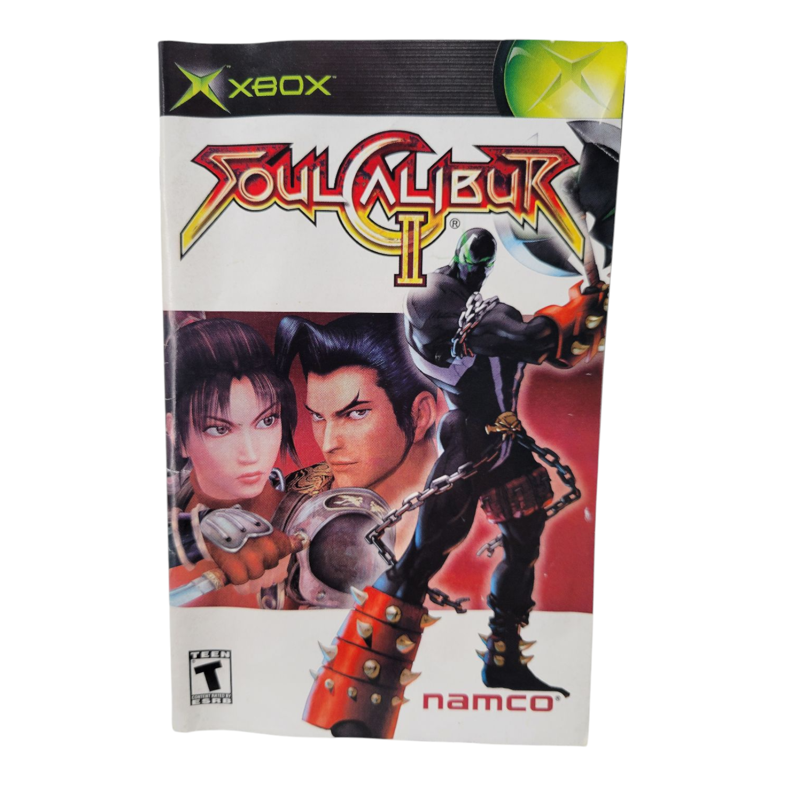 Namco SoulCalibur II Xbox 2003 Complete with Case Manual