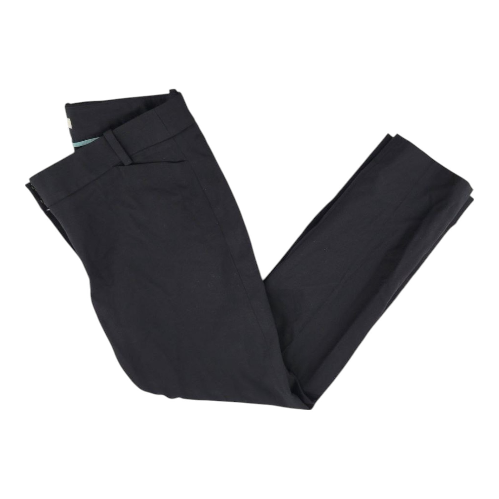 Black Slim Fit Dress Pants Trousers Women's Formal Wear Size 32