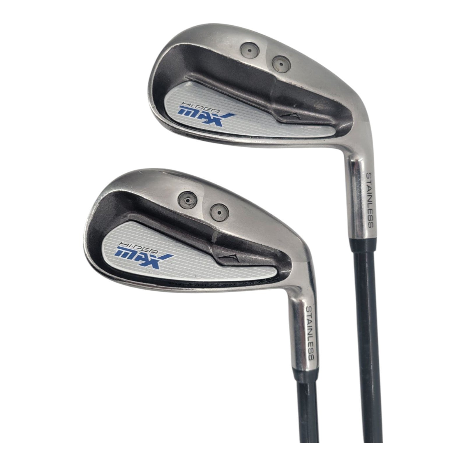 Acuity Hiper Max Mens RH 5 6 Irons Stainless Steel Medium Flex Graphite Shaft