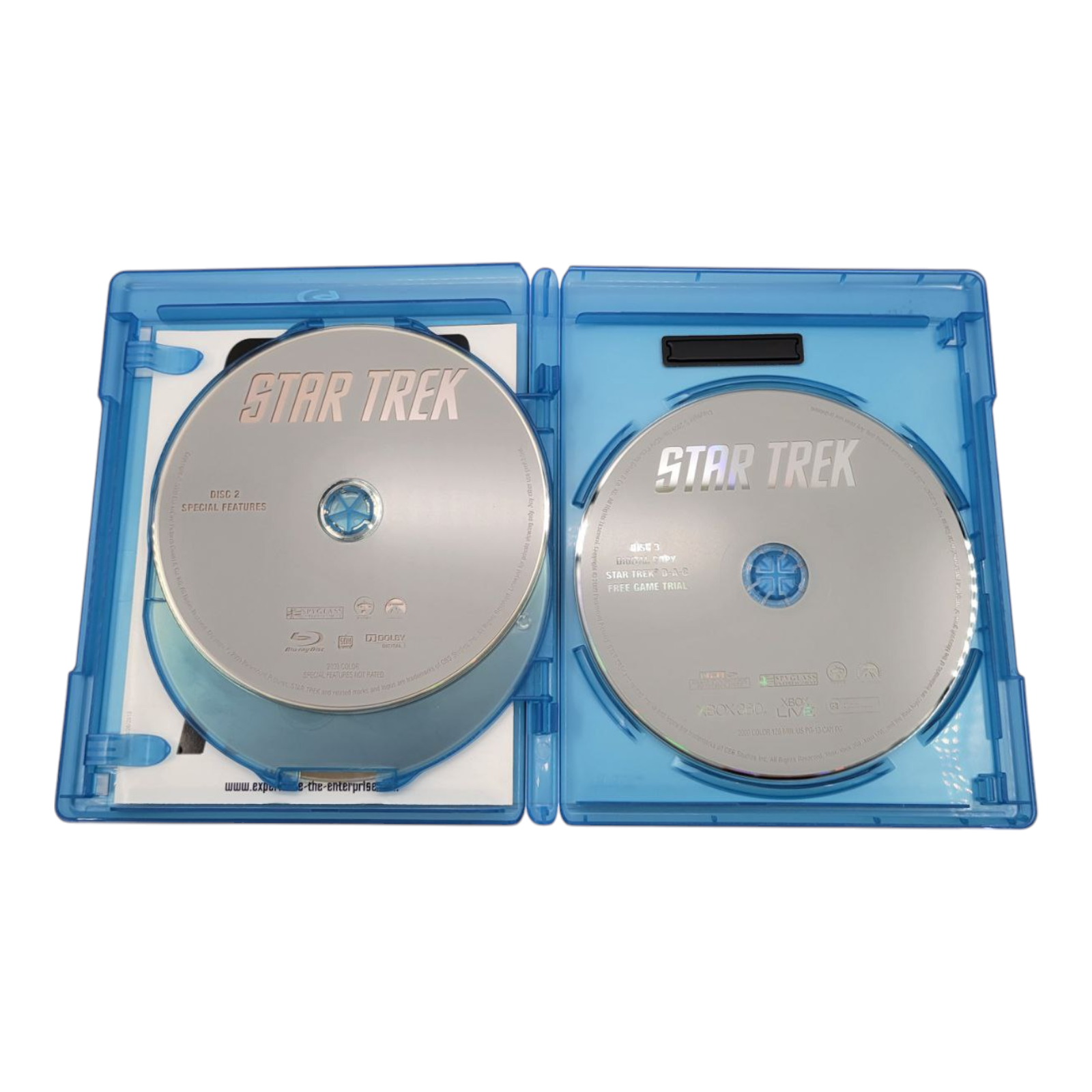 Sci-Fi 4 Blu Ray Movie Bundle - Star Trek Enders Game Babylon A.D. Prometheus