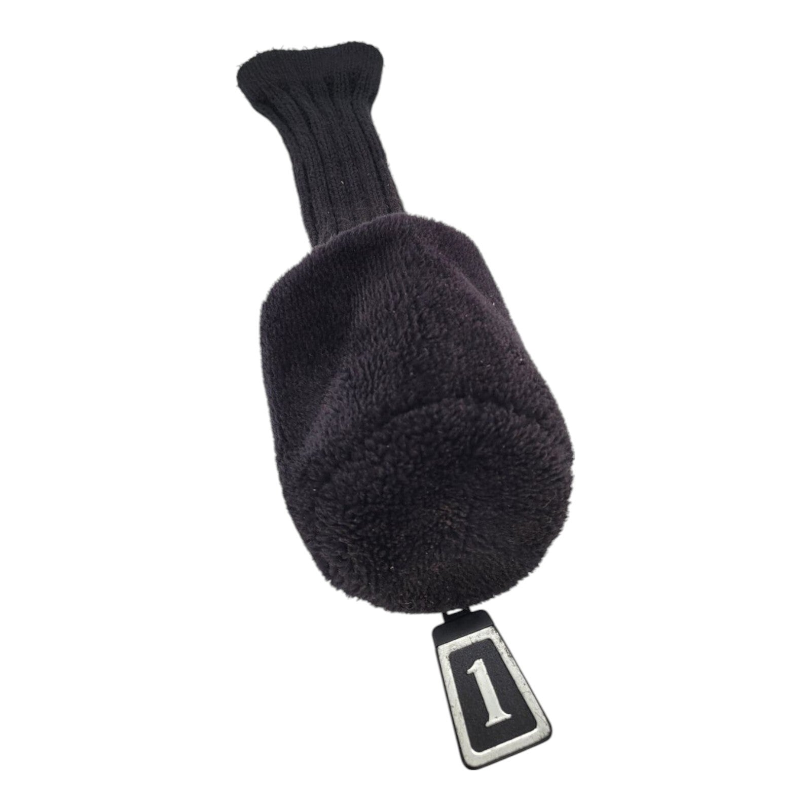 Generic Black Plush Driver Golf Club Headcover