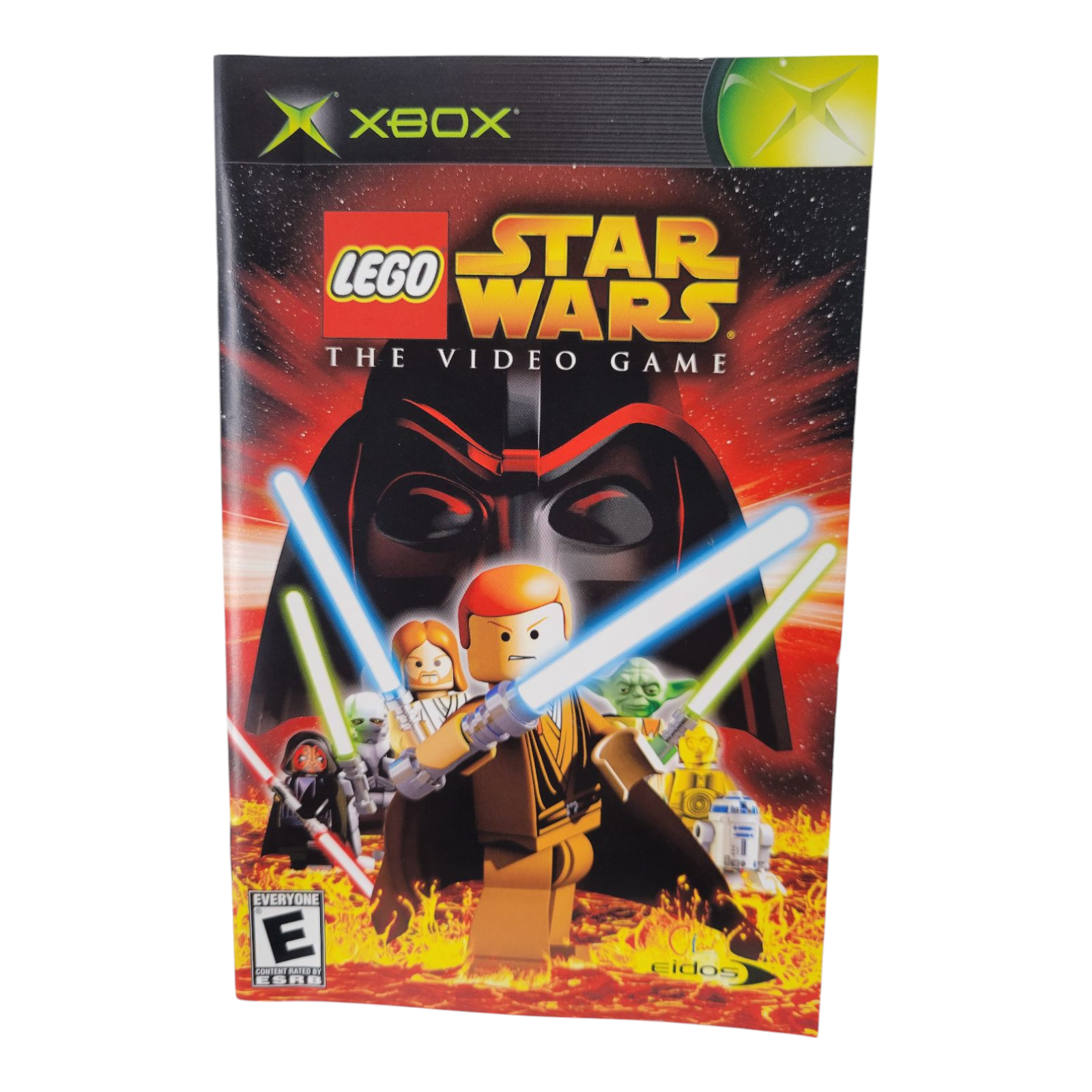 LEGO Star Wars The Video Game Xbox 2005 Complete Manual Case