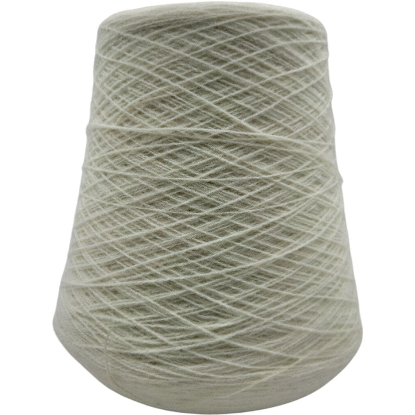 Vintage Templon 2/27 White 100% Creslan Acrylic Weaving Yarn Cone Lot 8275