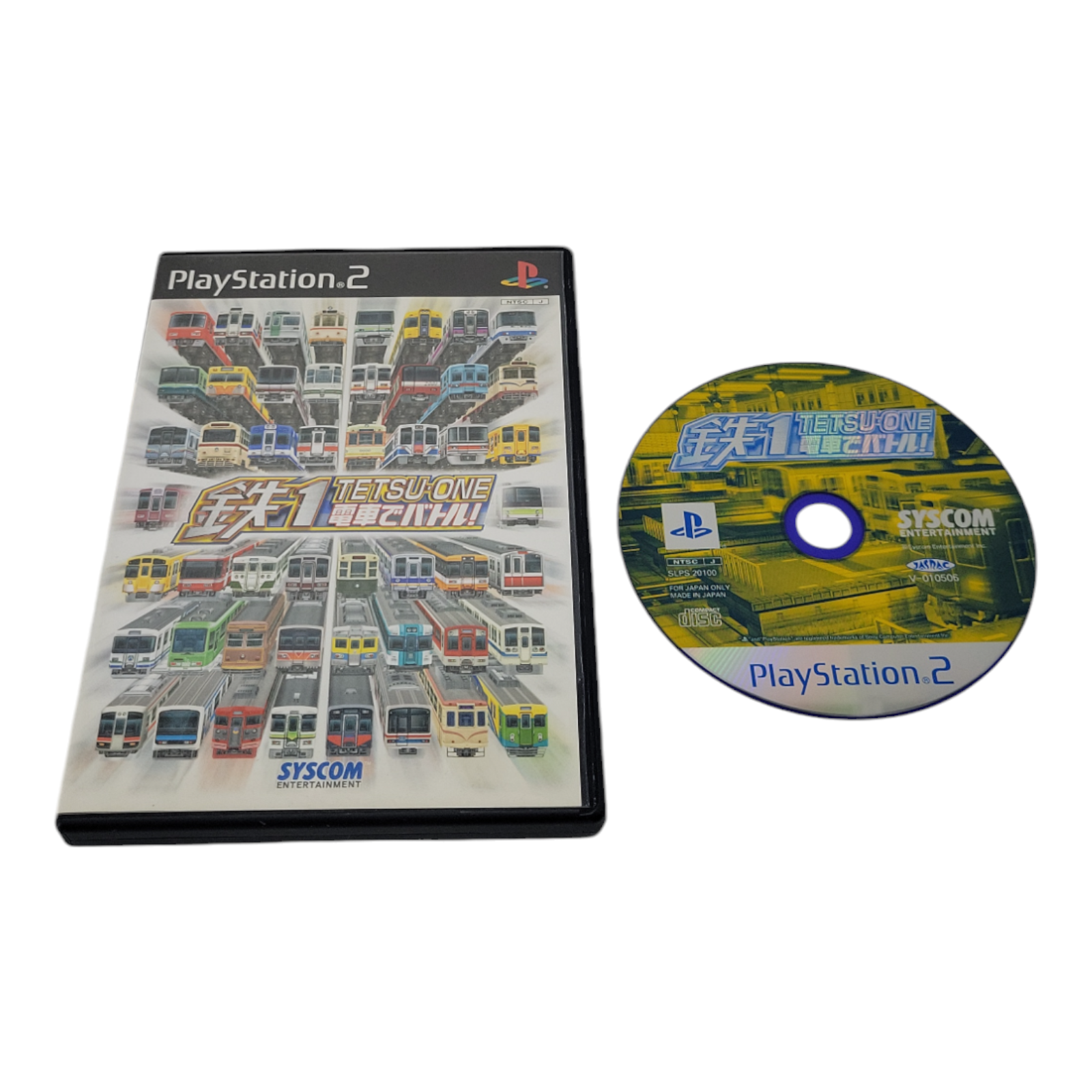 X-treme Express Tetsu 1 Densha de Battle for Sony PlayStation 2 PS2 Japan Import