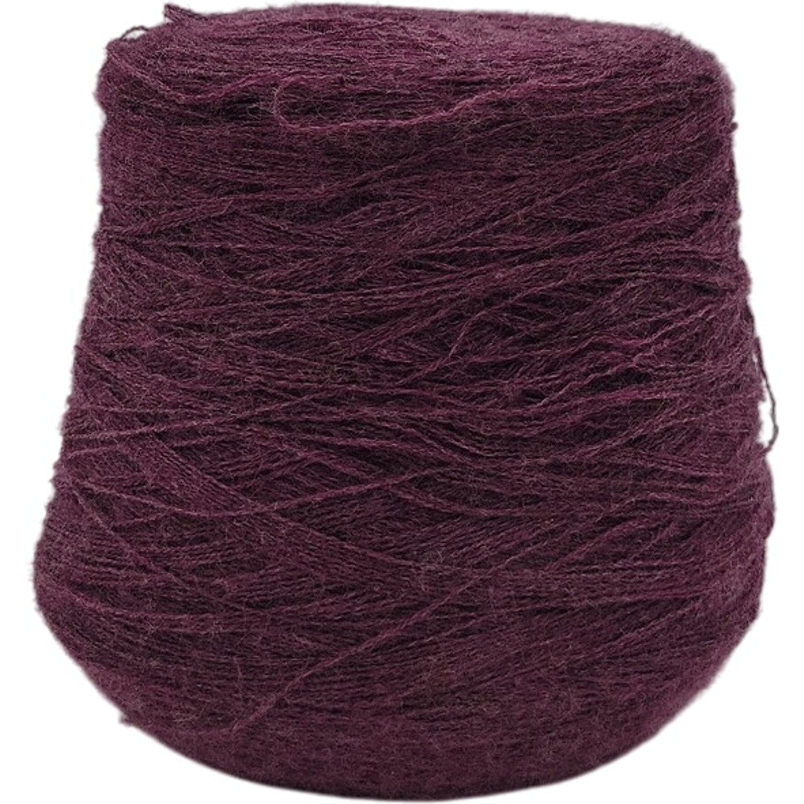 Vintage Collins And Aikman 2/24 Acrylic Cone Yarn Mulberry Heather 7912