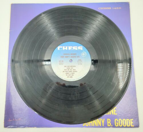 VTG James Brown Chuck Berry Nat King Cole Lot of Three LP Vinyl Record Bundle