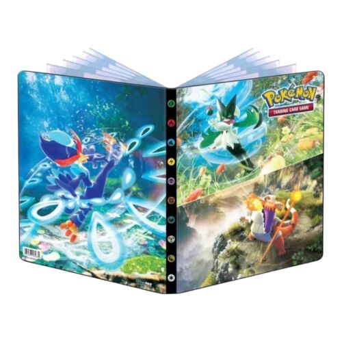 Ultra Pro Pokemon Scarlet and Violet 9 Pocket Portfolio 252 Card Binder Album A4