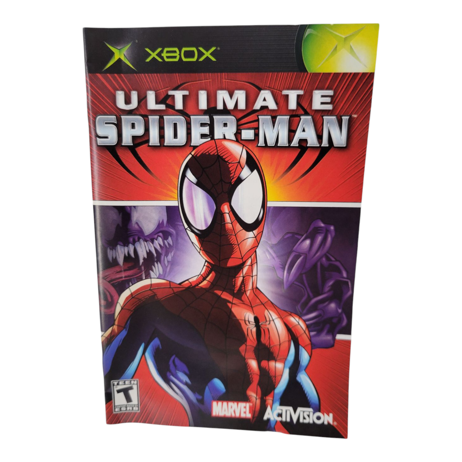 Activision Marvel Ultimate Spider Man 2005 Xbox Game Complete