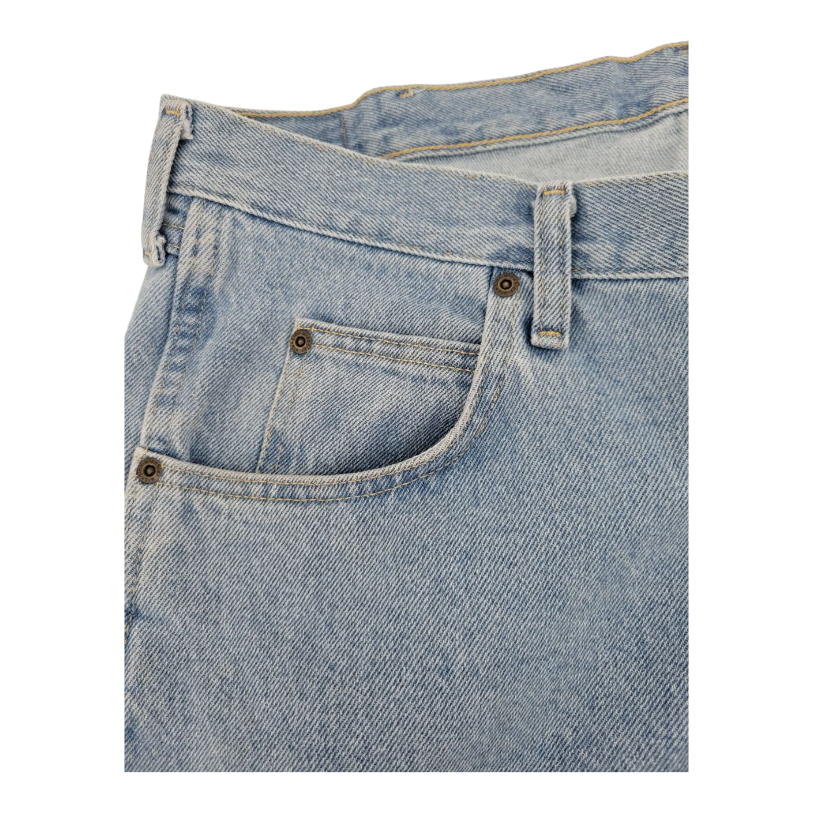 Wrangler Blue Ridge Mens Jeans Light Wash Denim Straight Fit 36x34 RN 130273