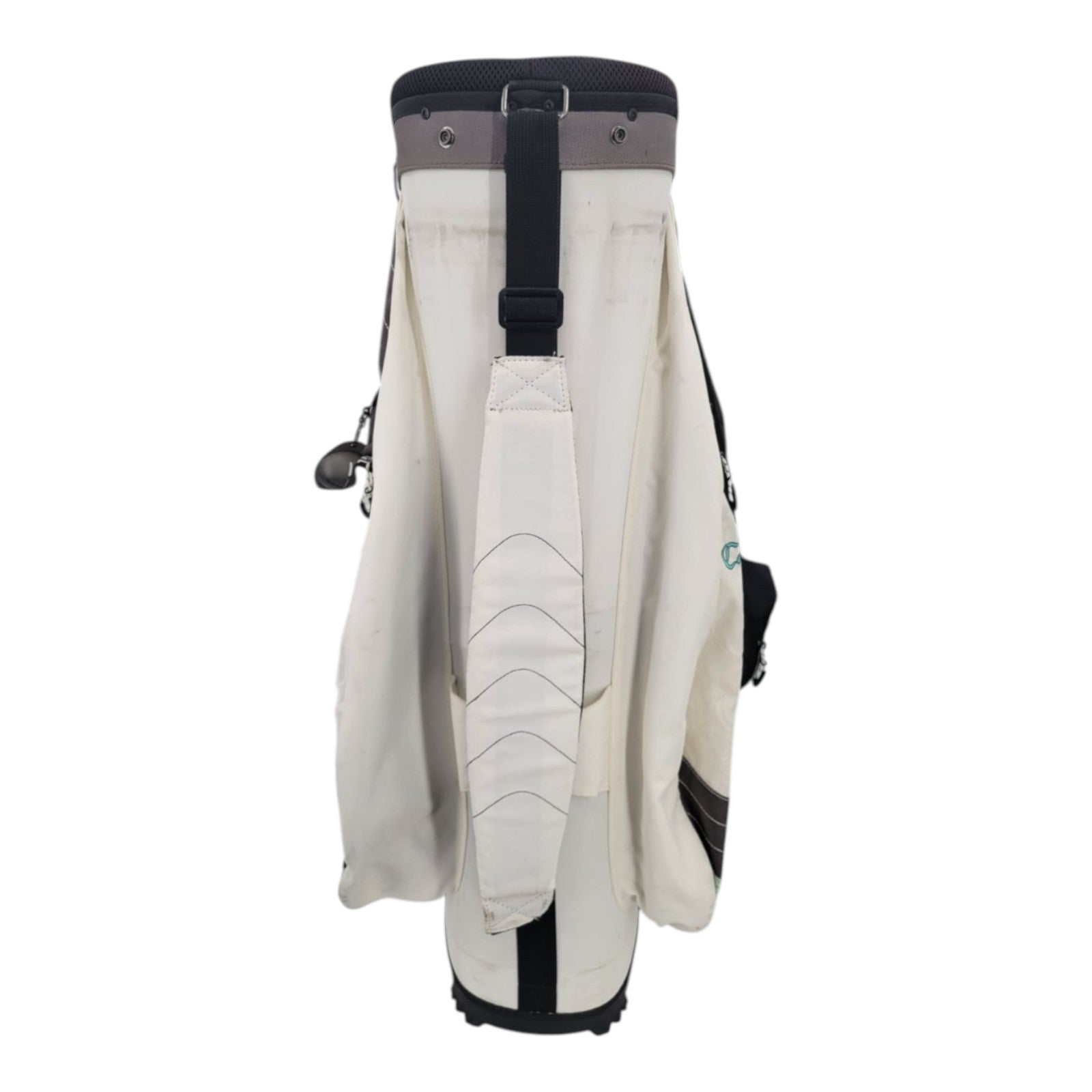 Callaway Ladies White Teal Golf Cart Bag 14-Way Divider Compartment
