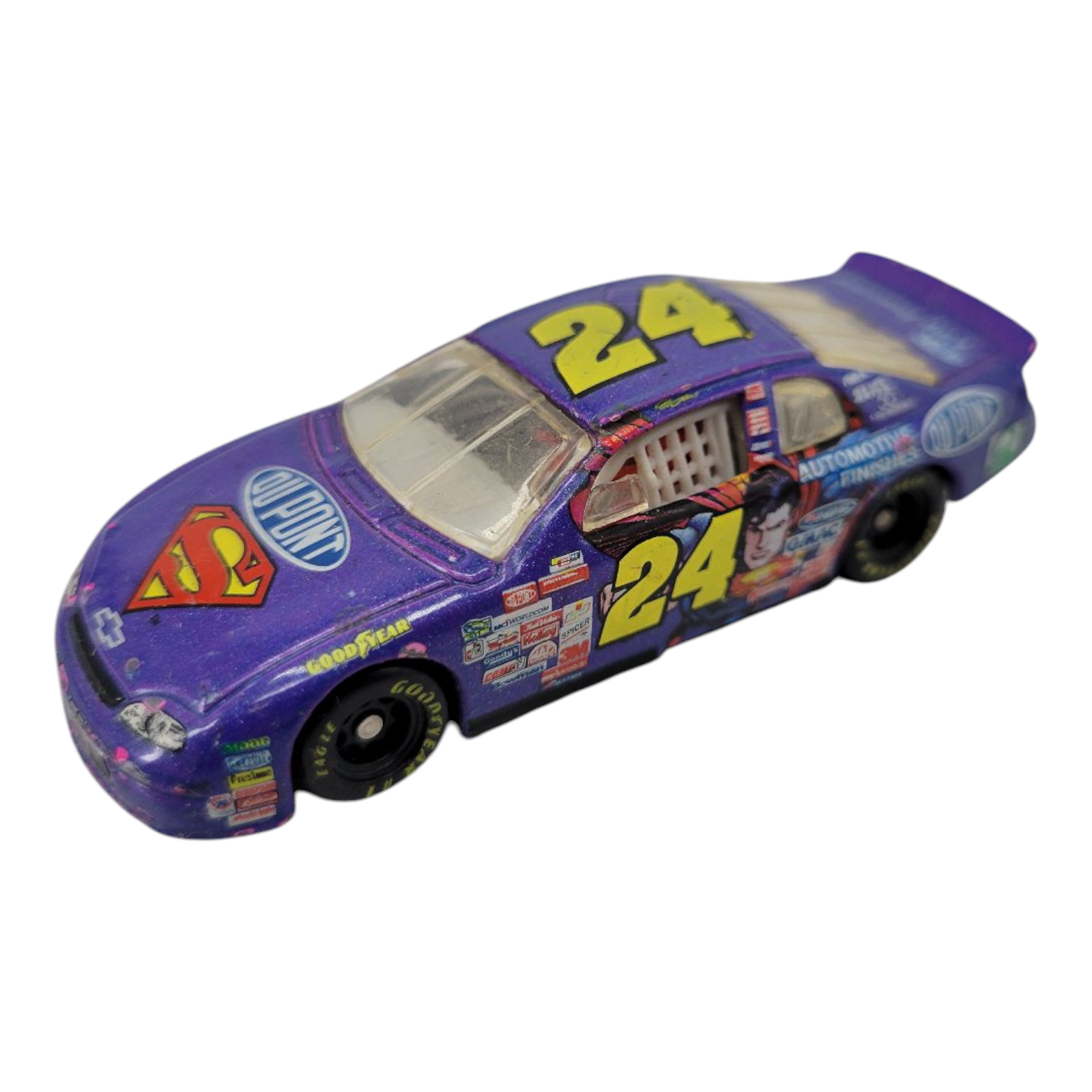 Hasbro Jeff Gordon #24 DuPont Superman Monte Carlo 1:64 Diecast NASCAR Car 1999