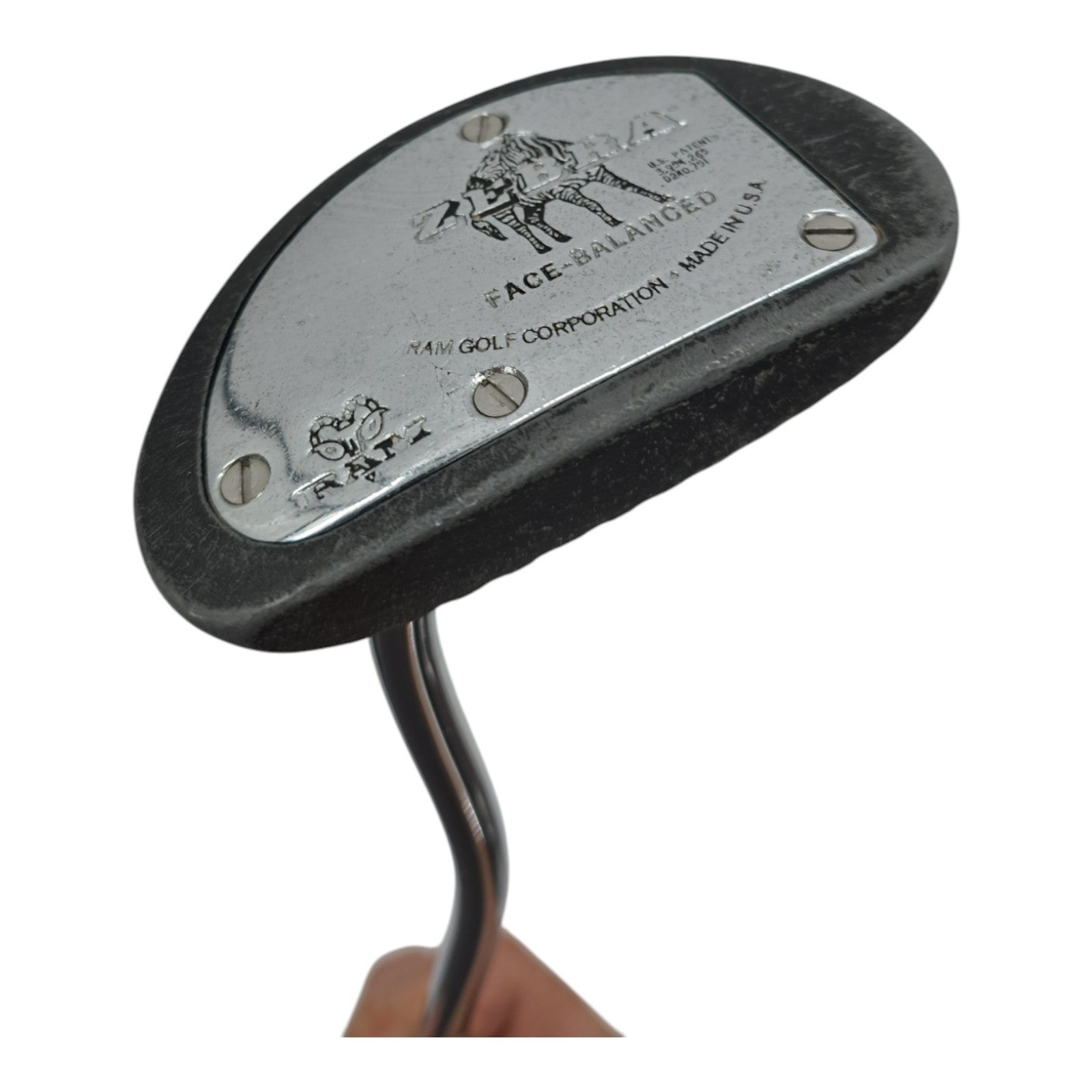 Ram Zebra Face-Balanced Mallet Putter Golf Club RH 35"