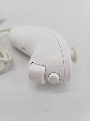 2x Official Wii Nunchuck White Remote OEM Controller
