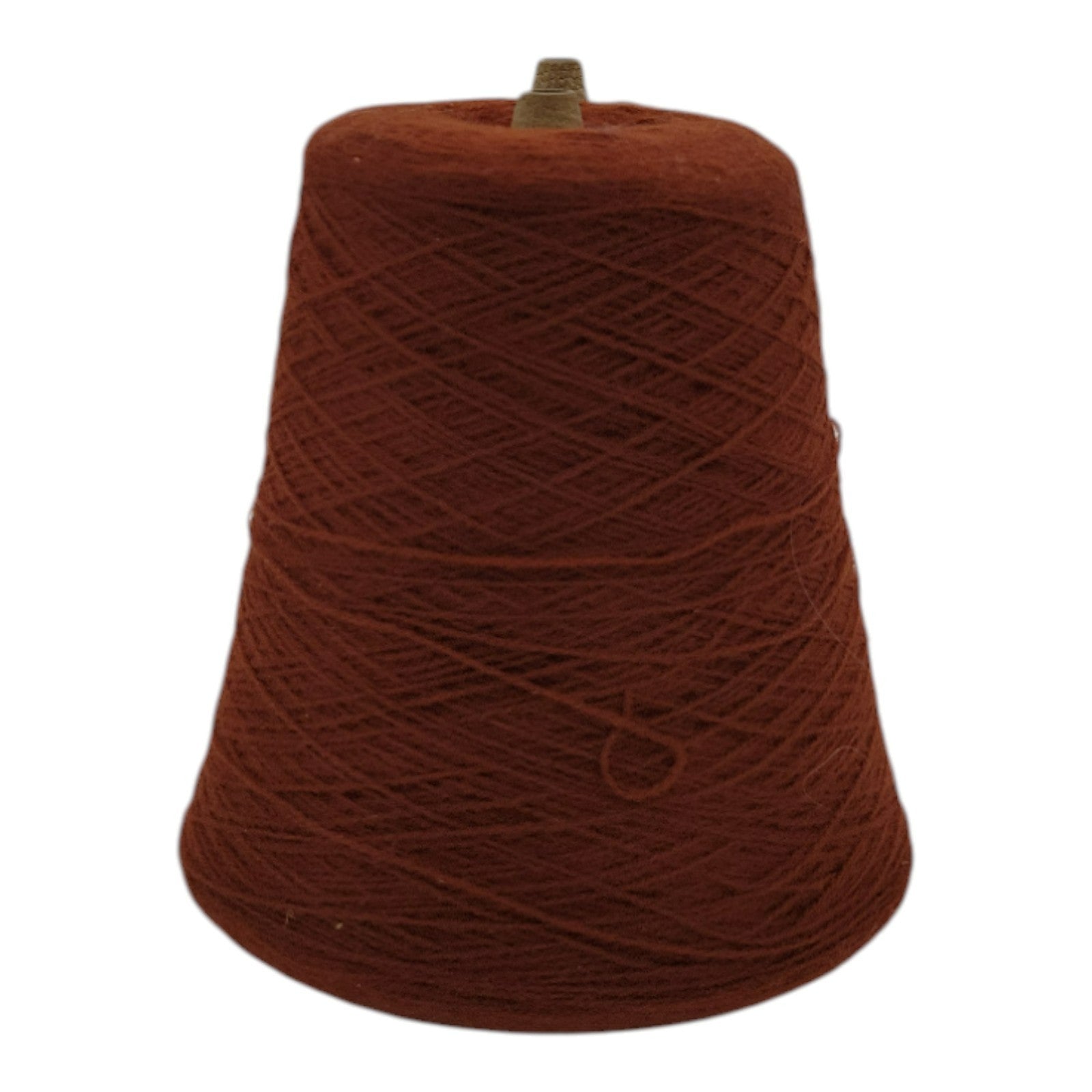 Vintage Exlan 013 Rust M-7257 Yarn Cone 2/24 Lot of 2
