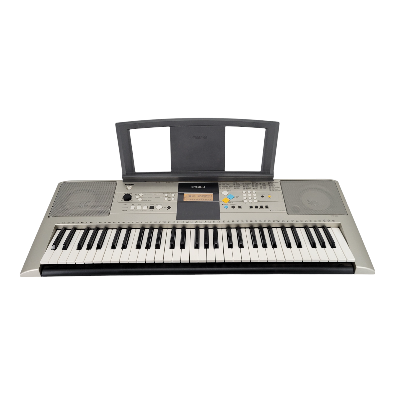 Yamaha YPT-320 Portable 61-Key Digital Keyboard with Built-In Lessons