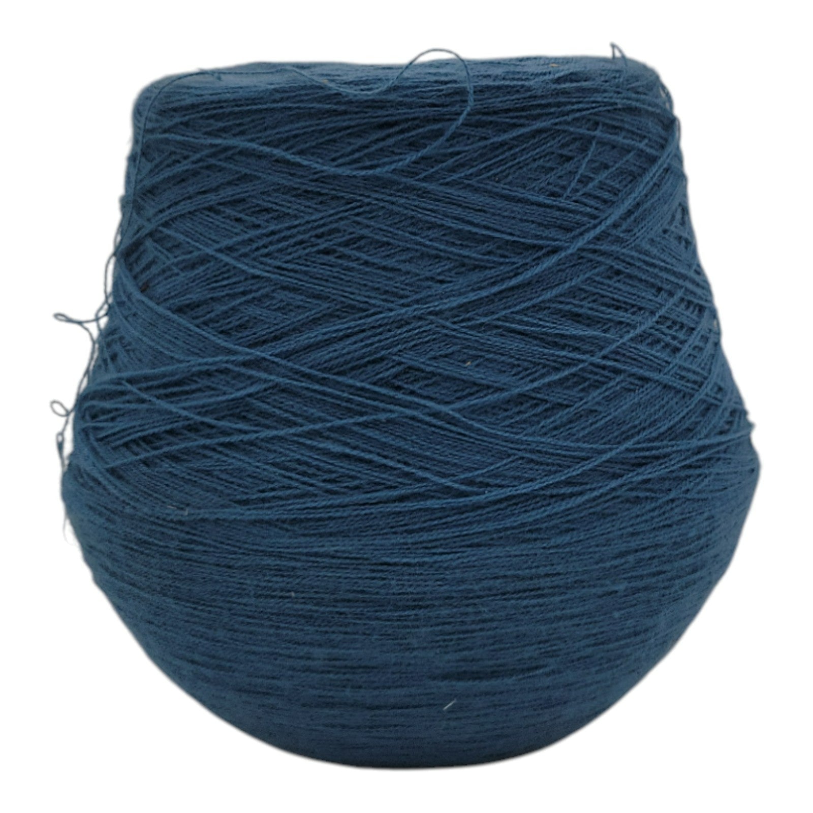 Vintage Phoenix Dye Works Acrylic Yarn Cone Blue 2/24