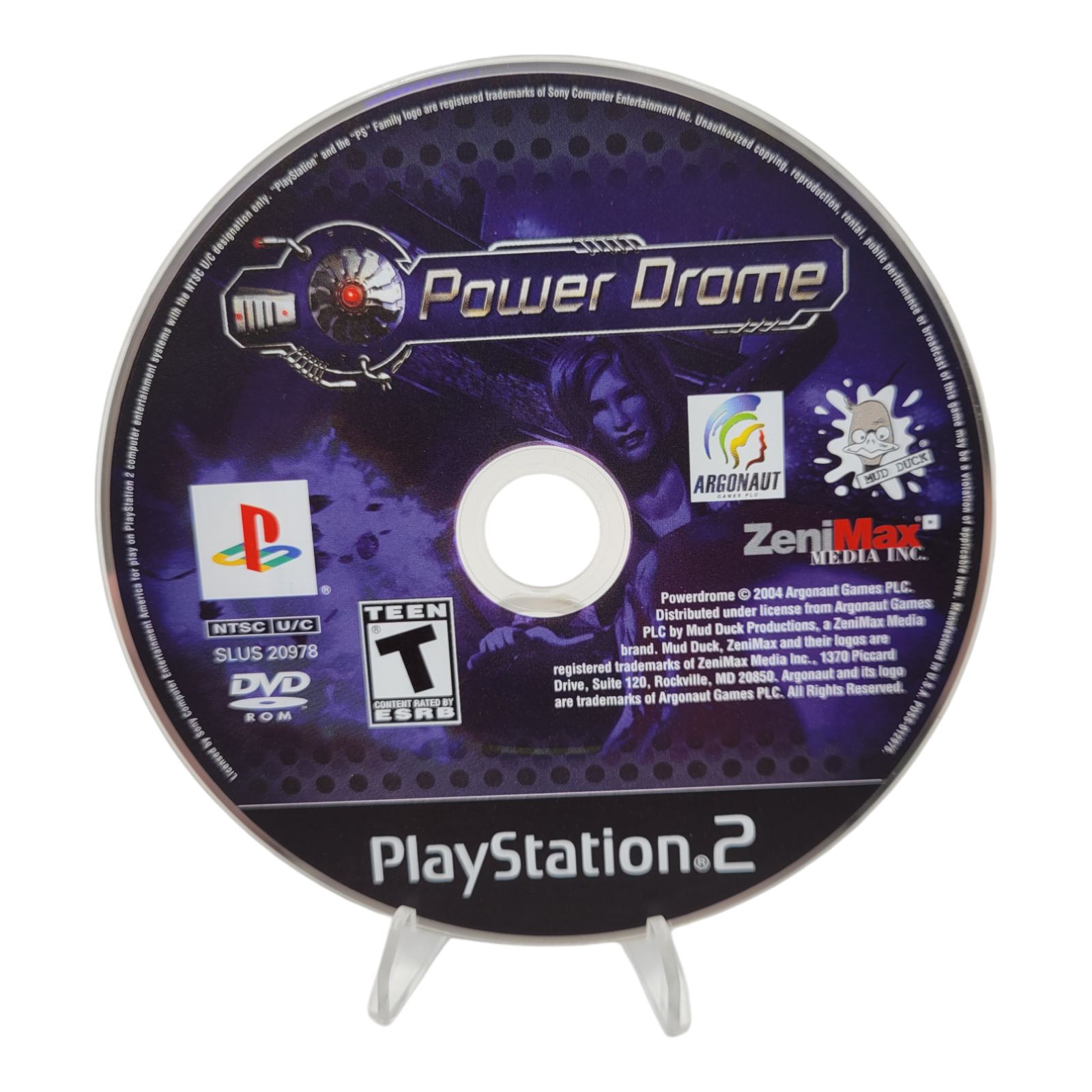 Argonaut Power Drome PlayStation 2 PS2 Racing Game with Manual 2004