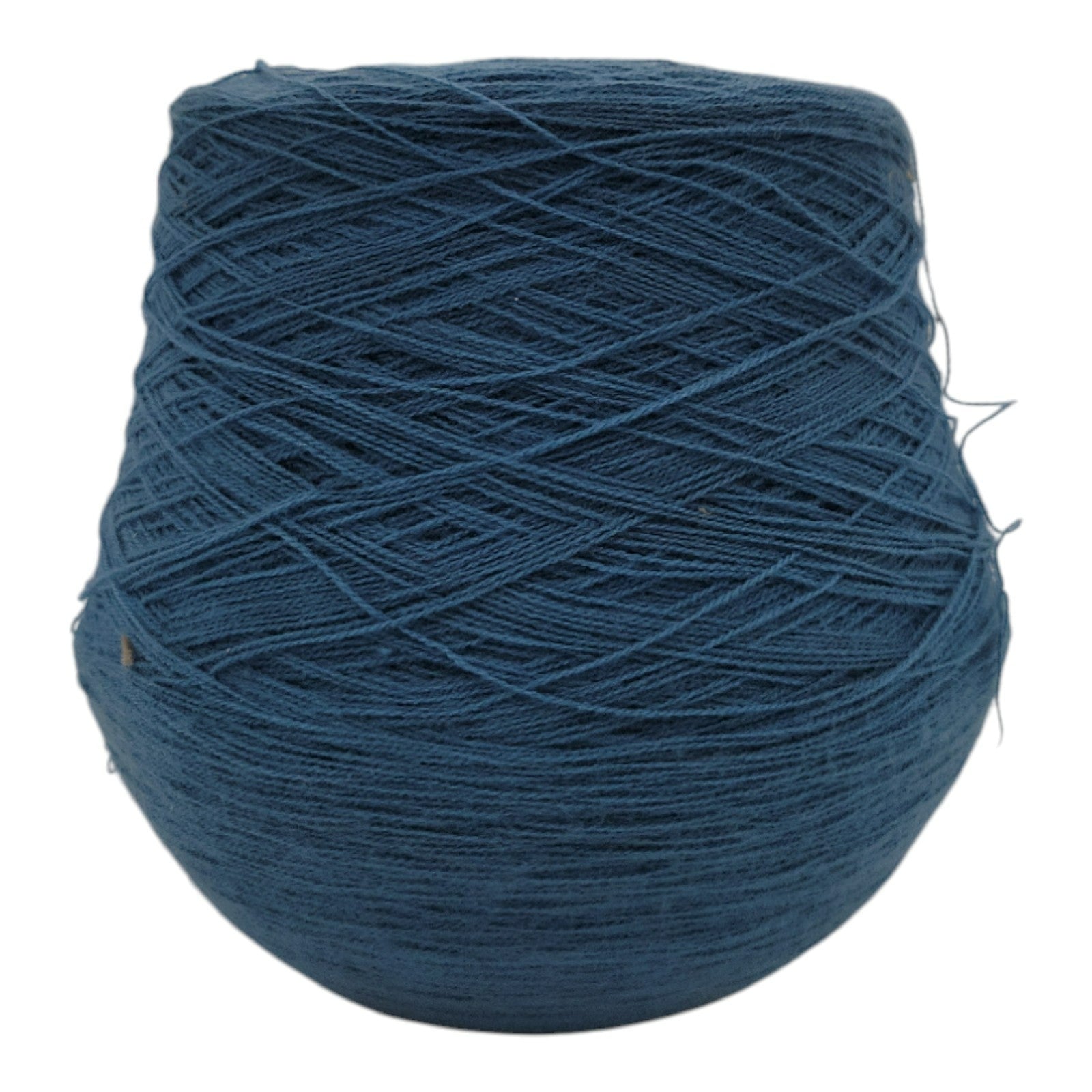 Vintage Phoenix Dye Works Acrylic Yarn Cone Blue 2/24