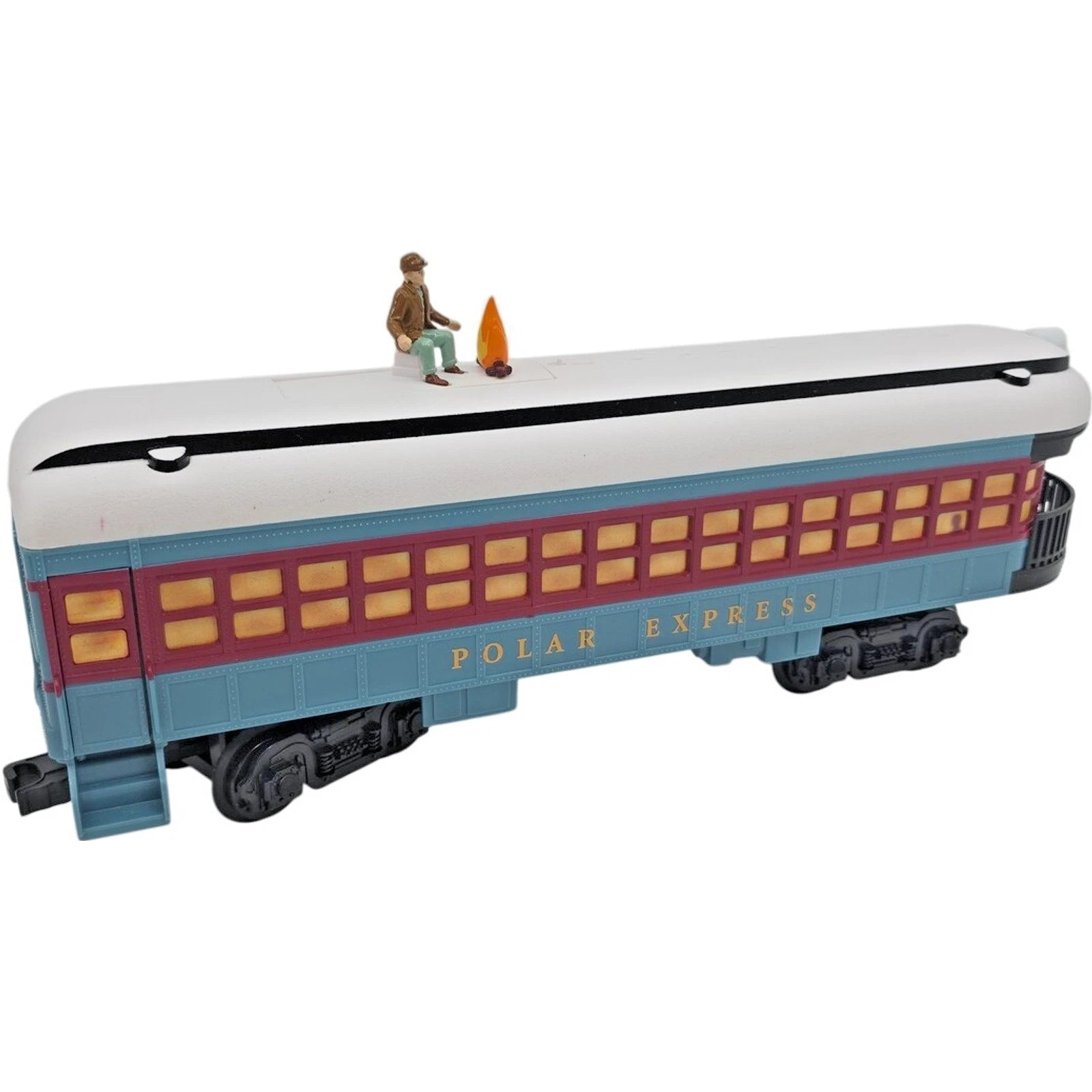 Lionel Trains The Polar Express Disappearing Hobo Observation Car Warner Bros