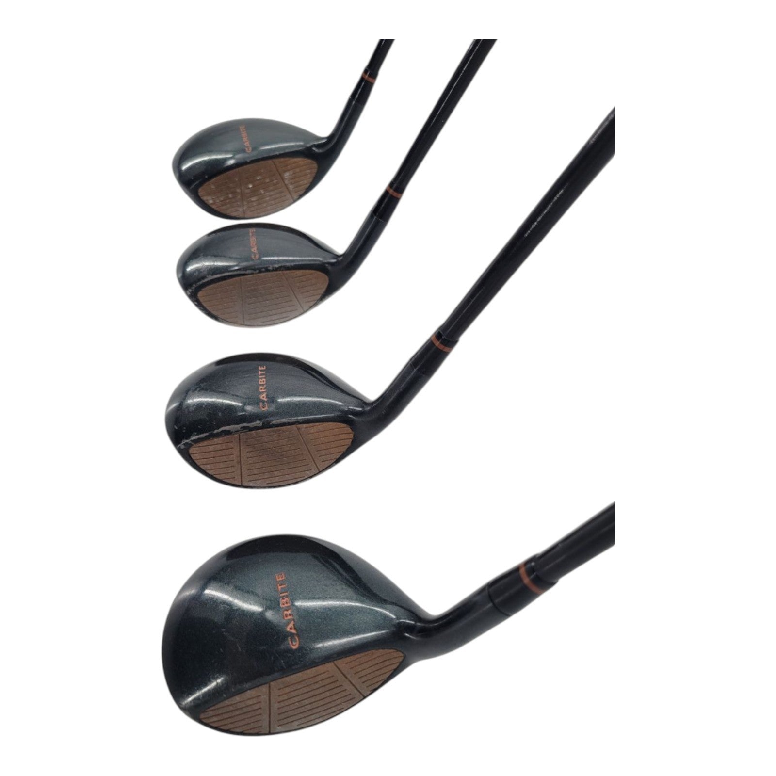 Carbite Ladies RH Set 5 7 9 Driver Woods Four Club Bundle L-Flex Graphite Grips