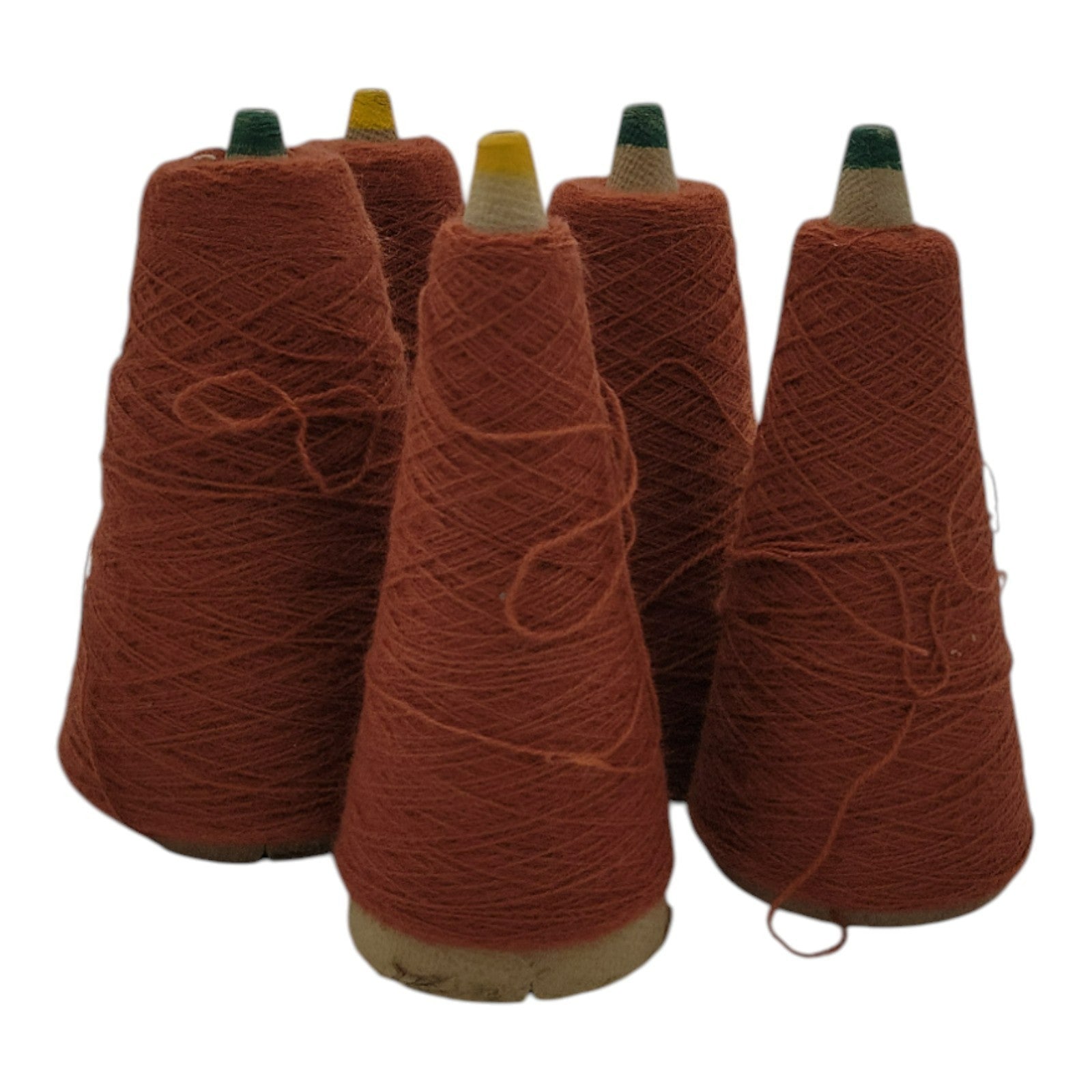 Vintage Templon 2/24 UN Tundra Yarn Cone Lot of 5