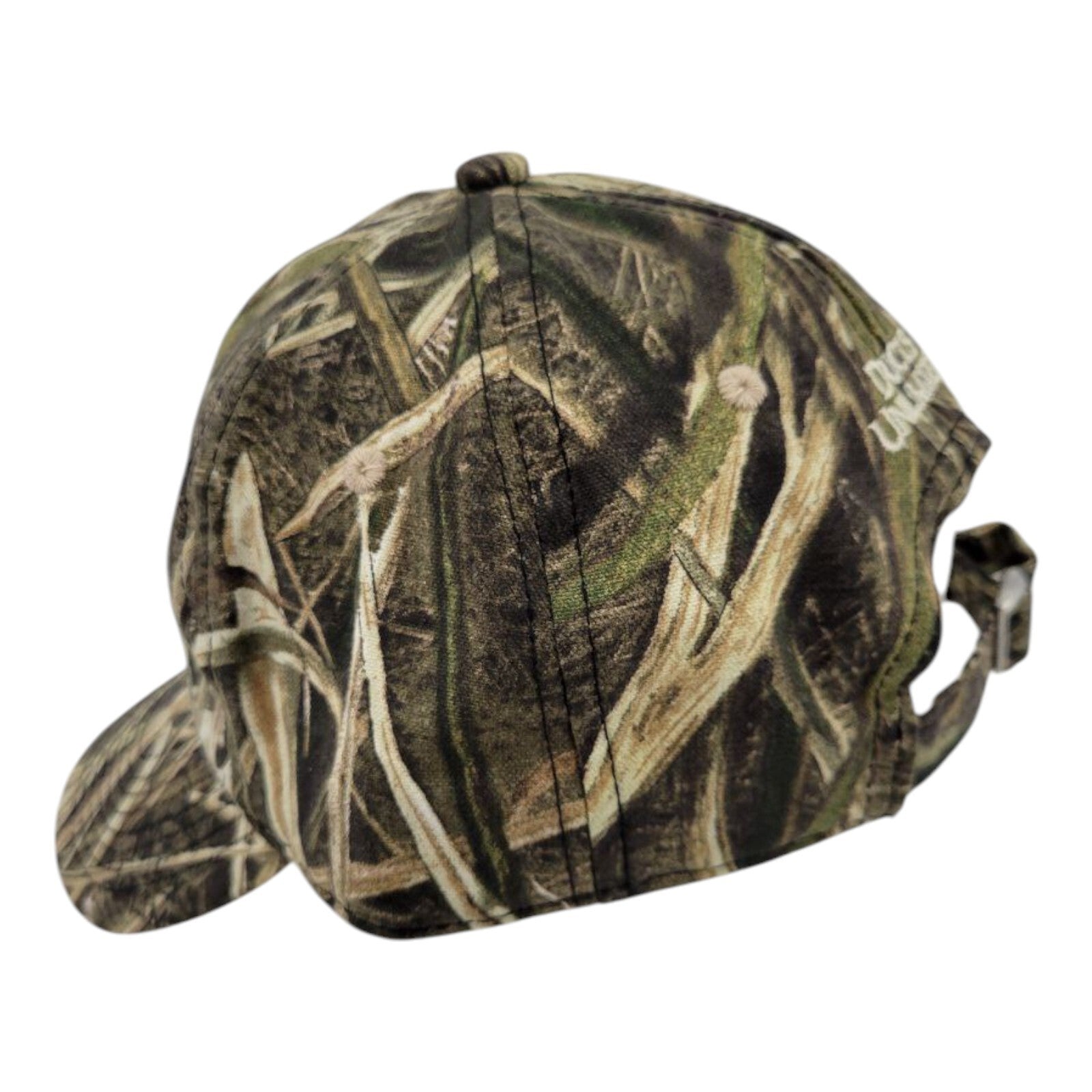 Ducks Unlimited Mossy Oak Camo Adjustable Strapback Hat by Outdoor Cap