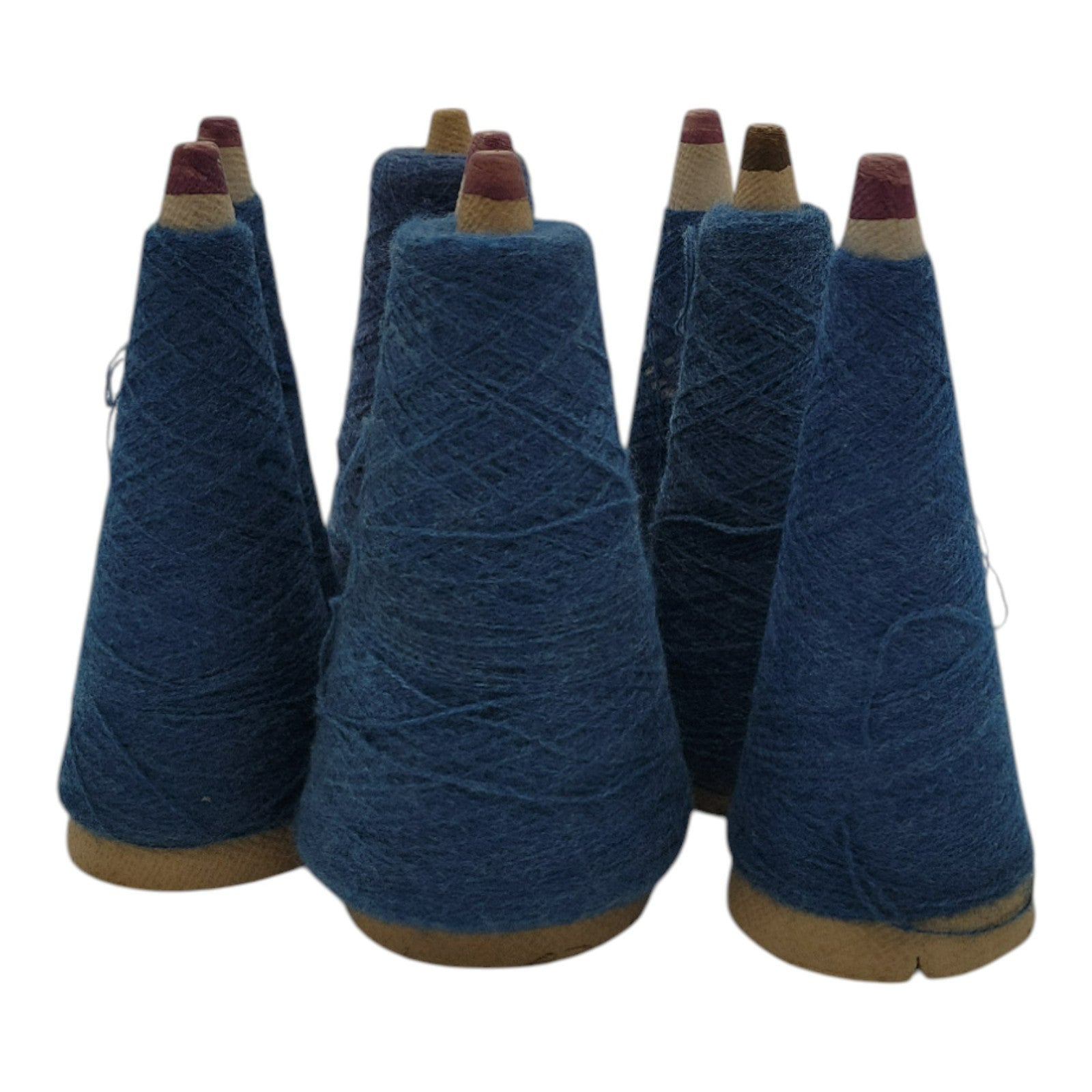 Vintage Templon 2/24 Betony Heather Yarn Cone Lot of 8