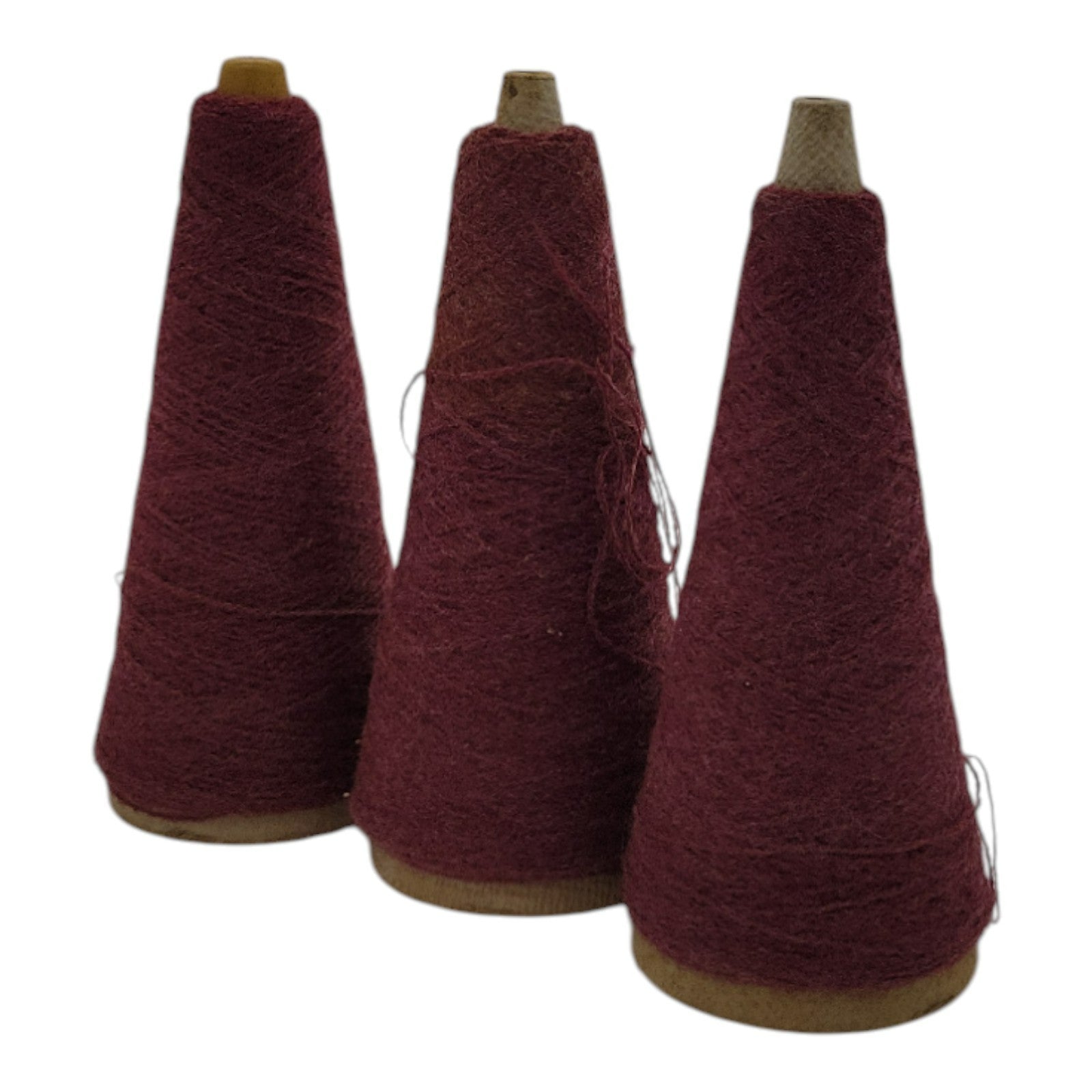Vintage Malina Navy 604 Yarn Cone Acrylic 2/24 Lot of 3