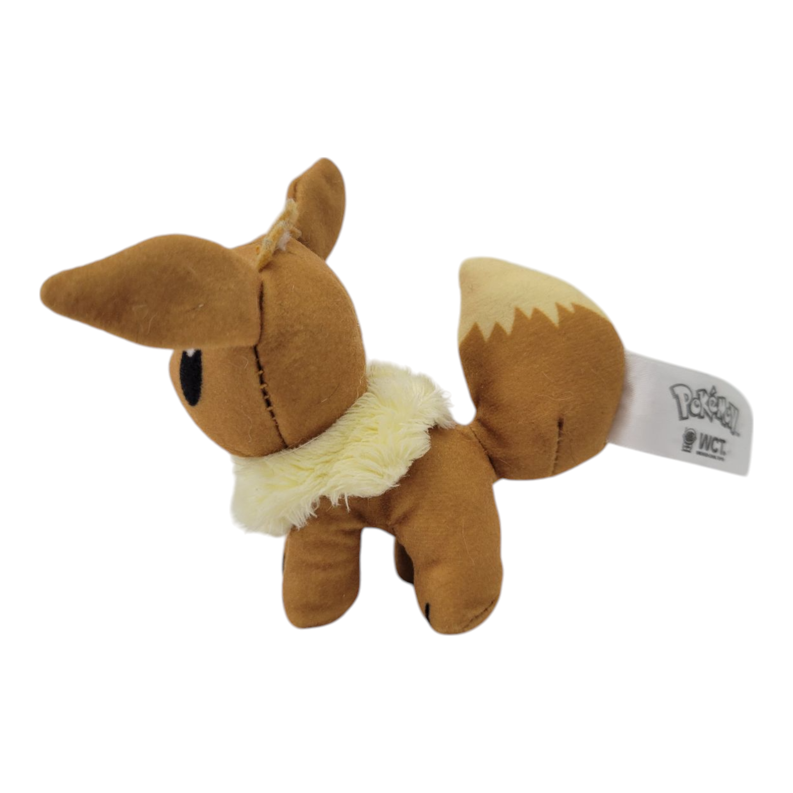 WCT Wicked Cool Toys Pokémon Eevee Plush 4" Collectible Plush Stuffed Toy