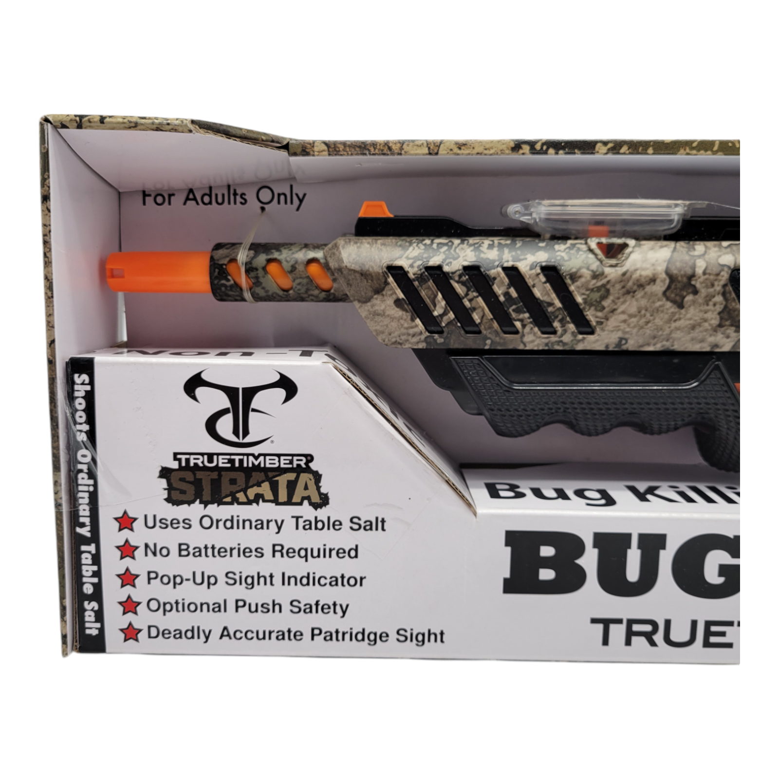 Bug-A-Salt 3.0 TrueTimber Strata Model Non-Toxic Pest Control Salt Gun