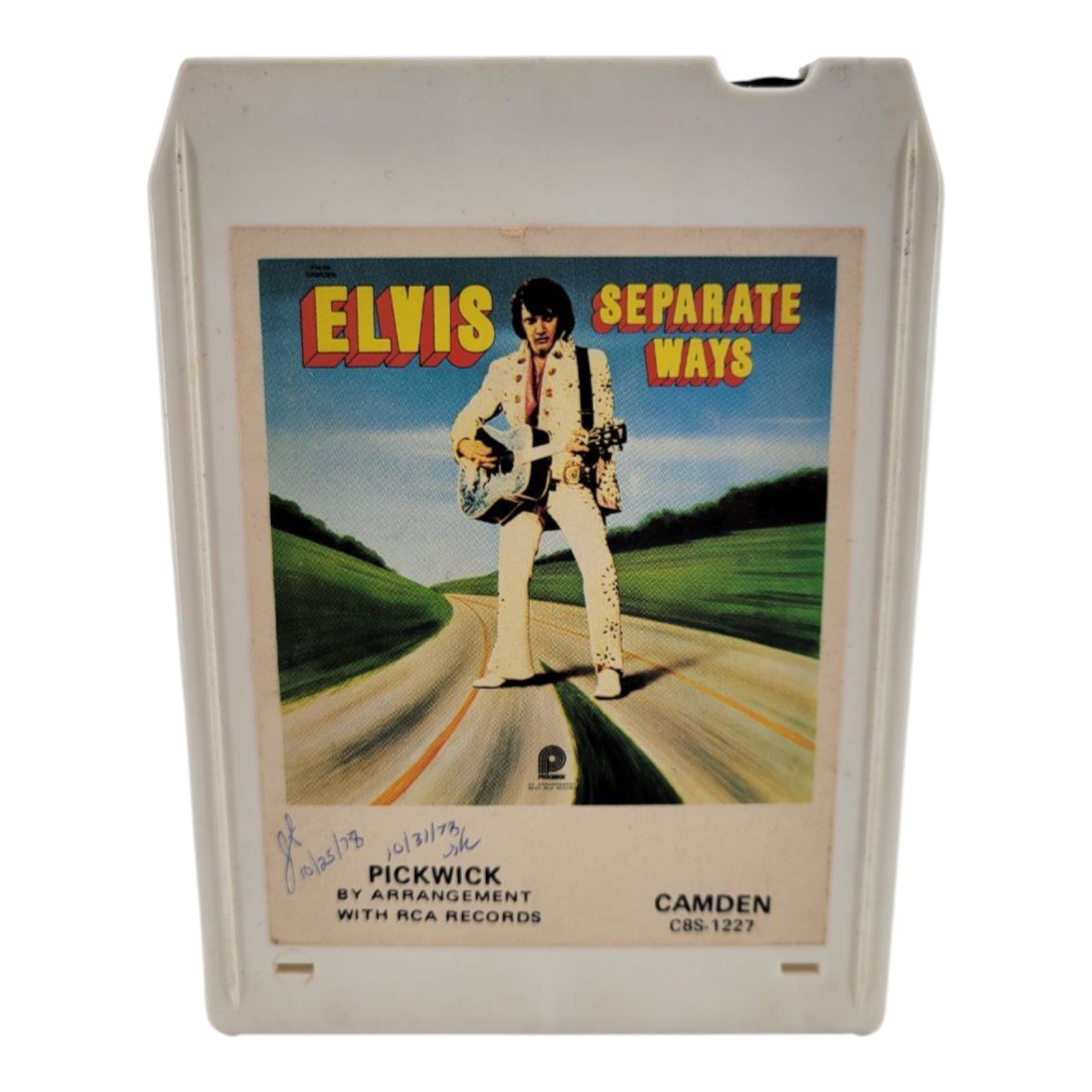 Elvis Presley Separate Ways 8-Track Tape Pickwick Camden CBS-1227