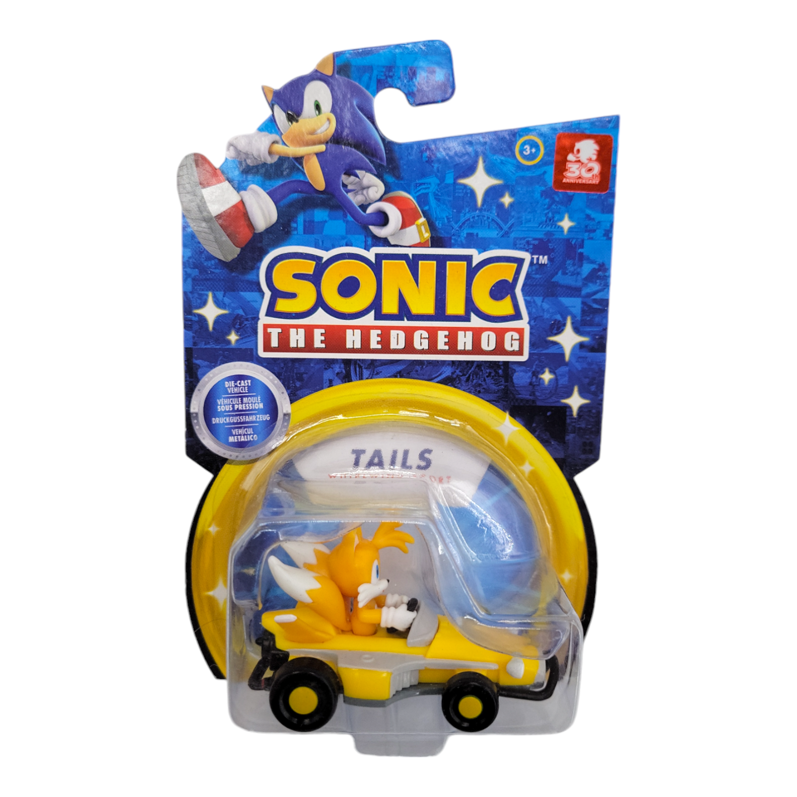 Sonic The Hedgehog Tails Diecast Vehicle Whirlwind Sport by Jakks Pacific