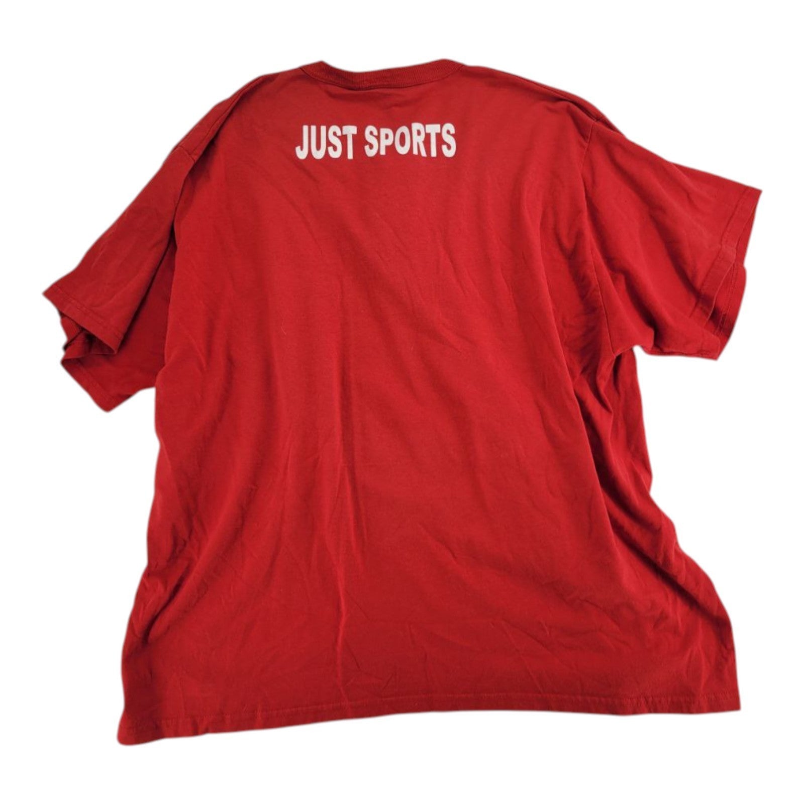Cincinnati Reds Just Sports Graphic Henley T-Shirt 3XL Red Alleson Athletic