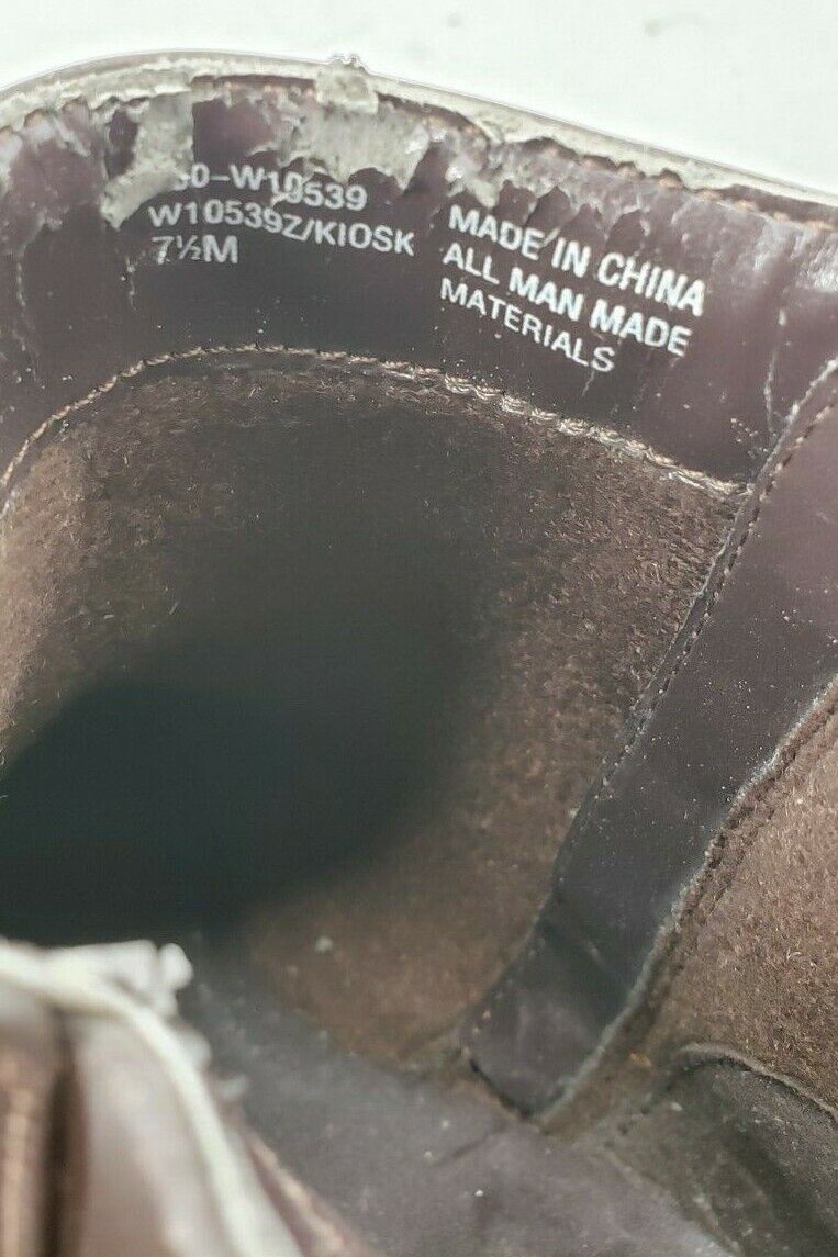 White Mountain 200-W10539 Brown Ankle Boots Woman's Size 7.5 M