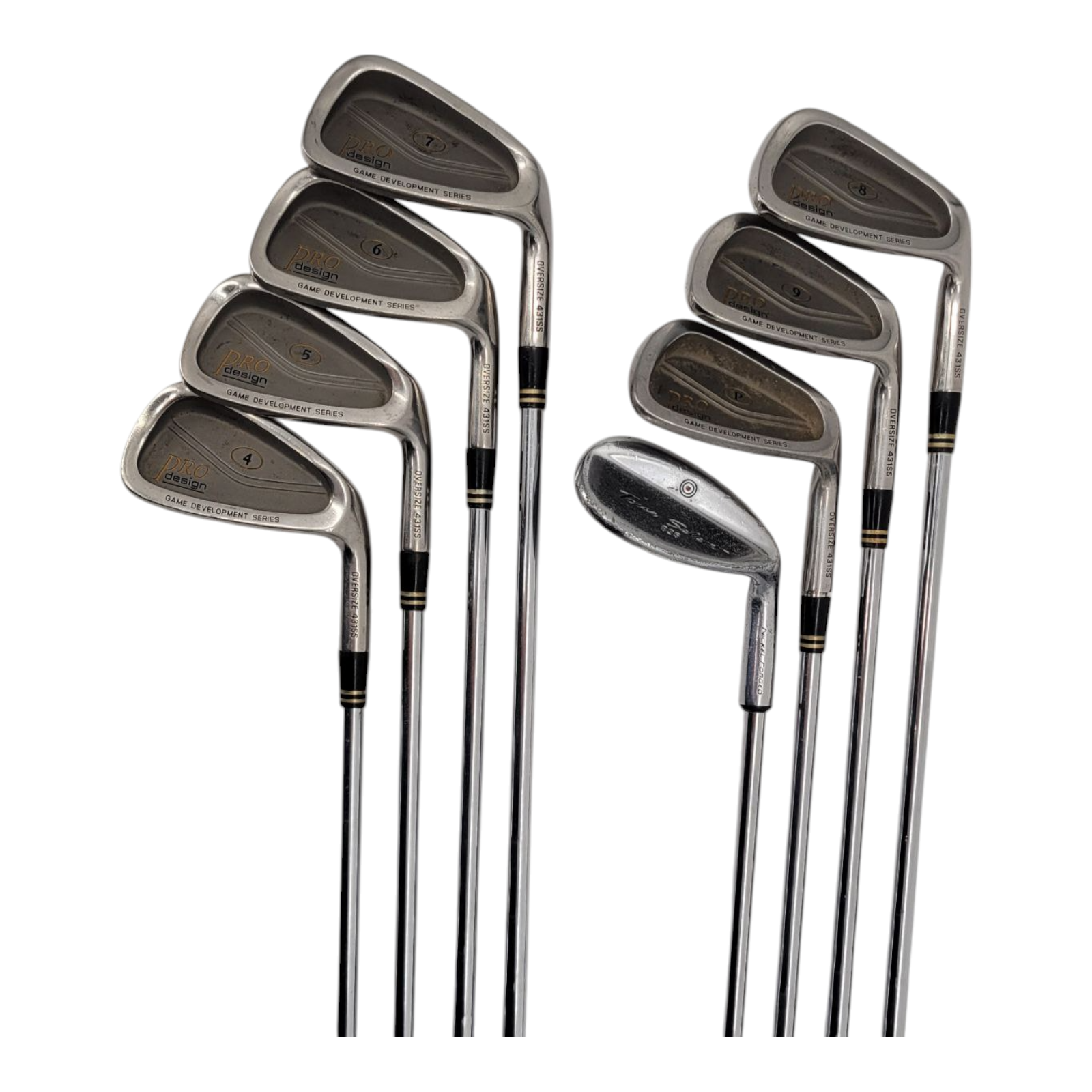 Pro Design GDS Ladies Oversize Golf Club Iron Set 4-9 PW SW Steel Shafts