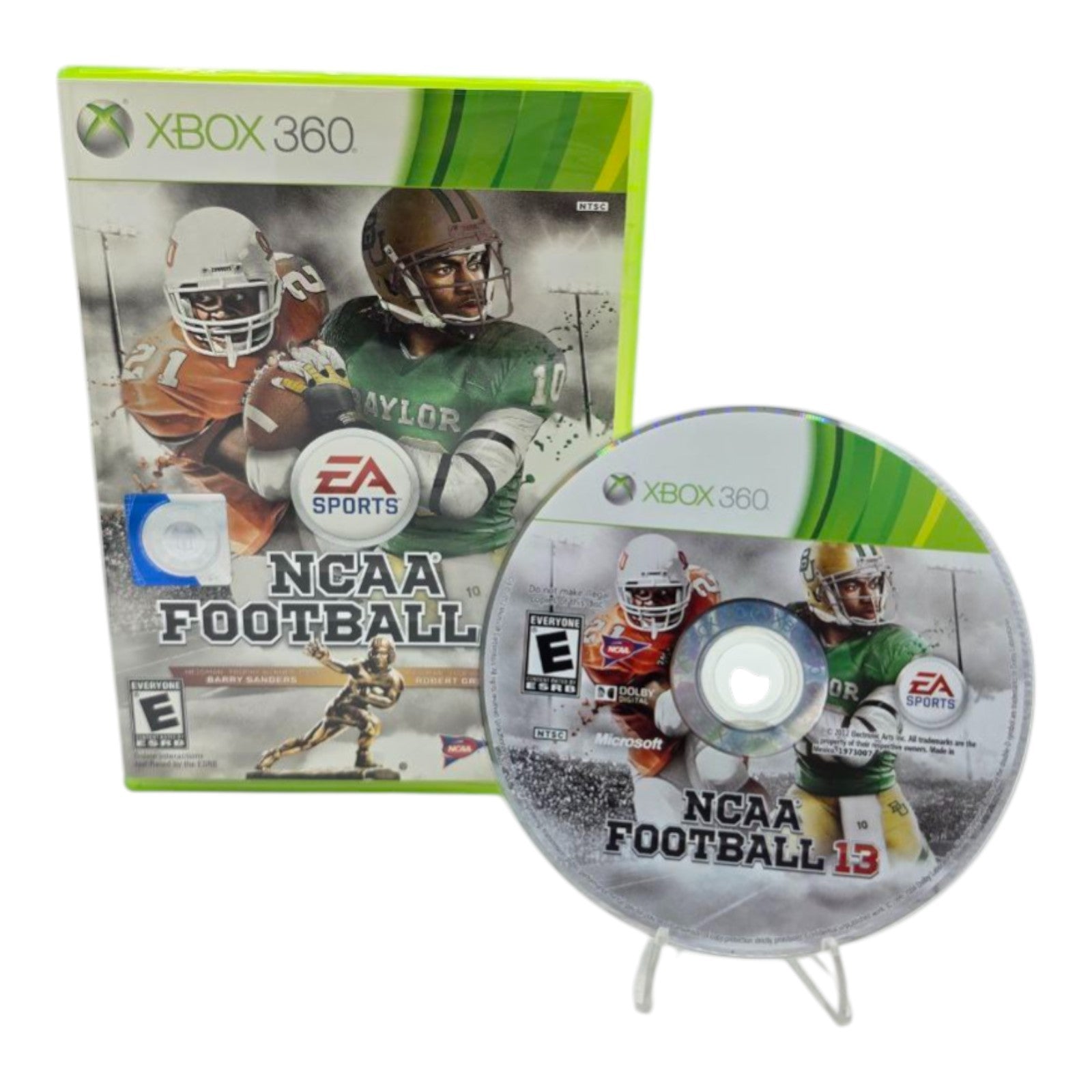 NCAA Football 13 Xbox 360 Game Complete No Manual Tested 2012