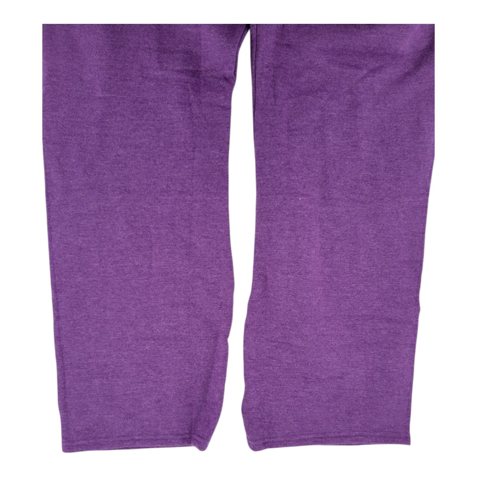 Hanes ComfortBlend Sweatpants M Purple Elastic Waist 50/50 Cotton Blend