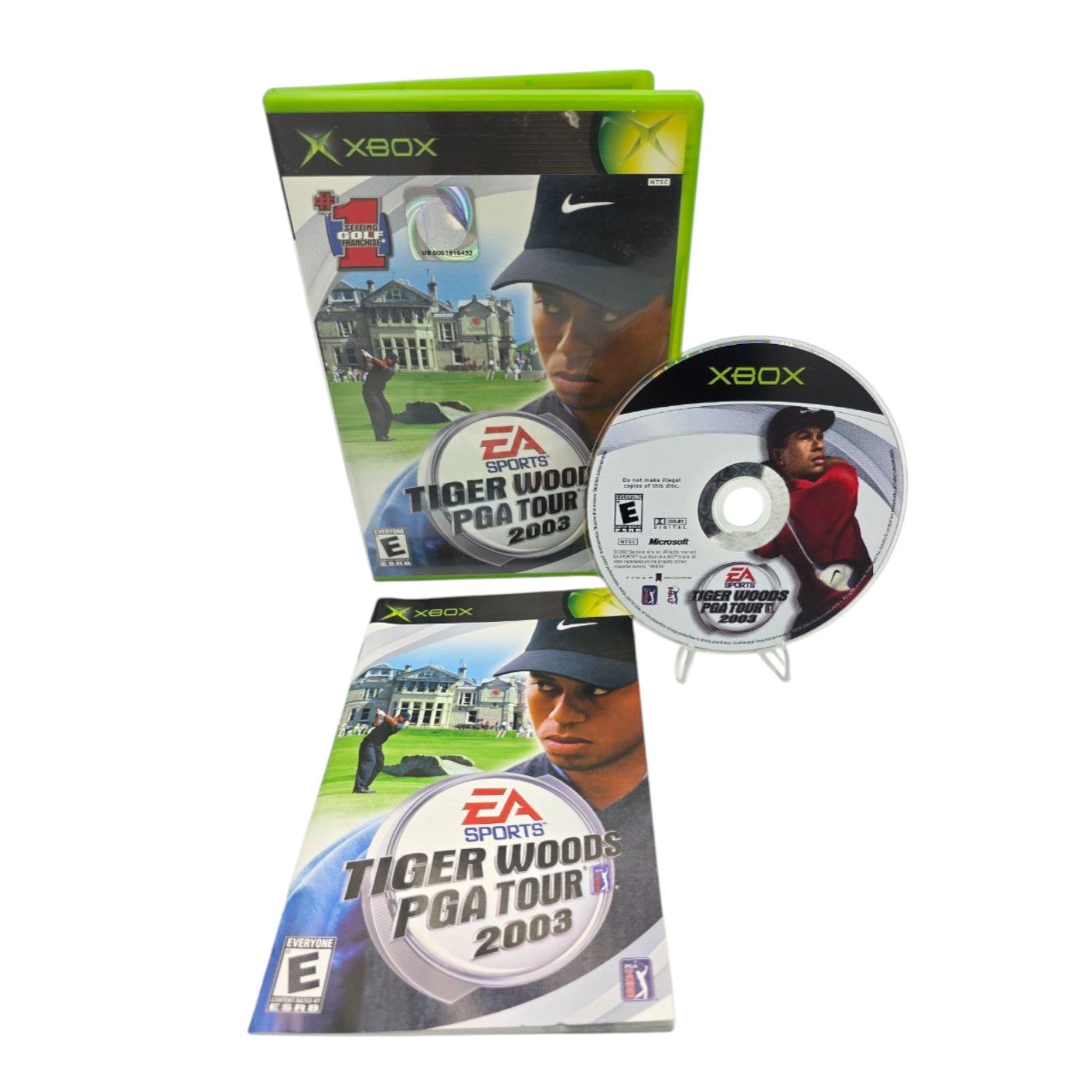 Xbox EA Sports Tiger Woods PGA Tour Game Complete Tested 2003
