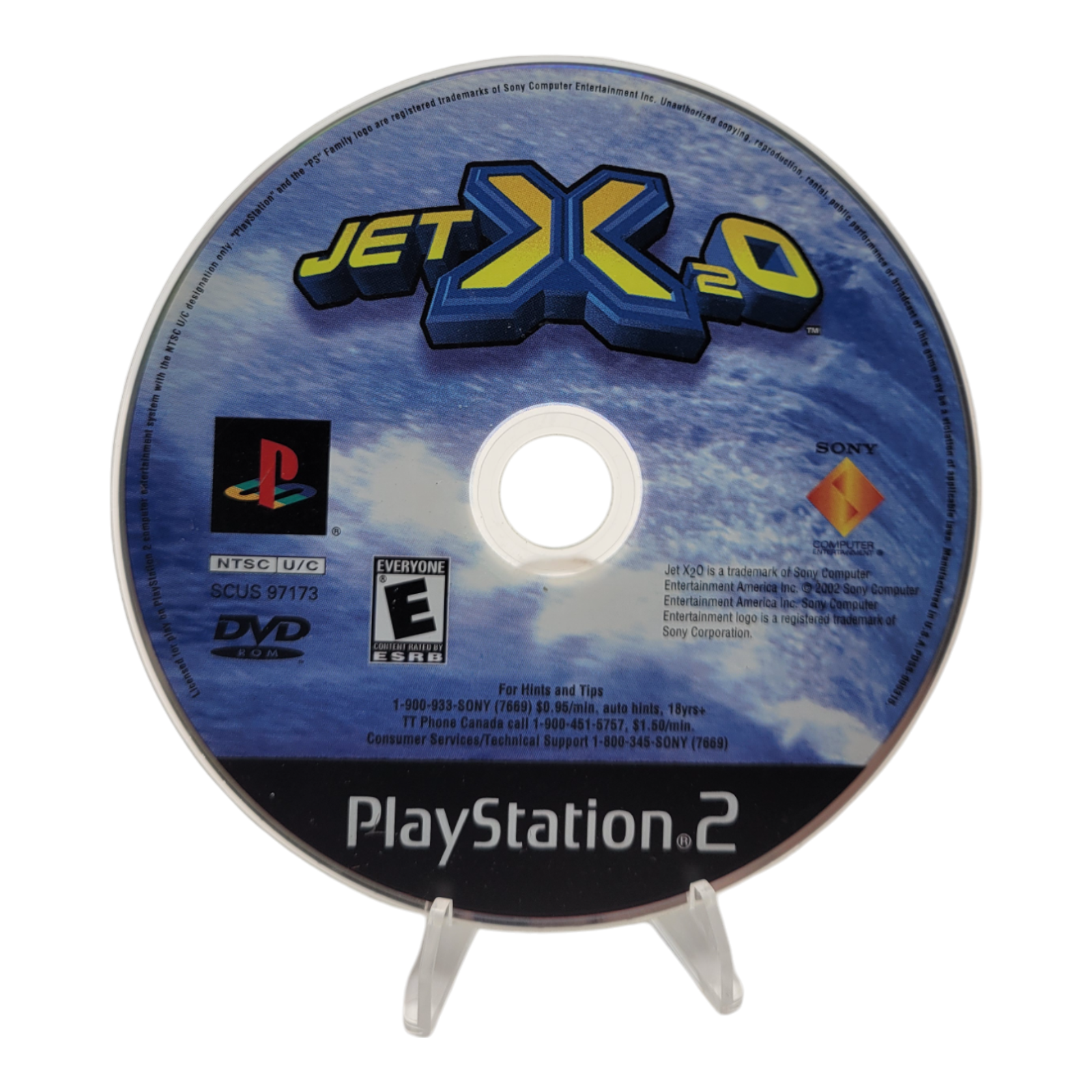 Sony PlayStation 2 Jet X2O 2002 PS2 Game Disc Only