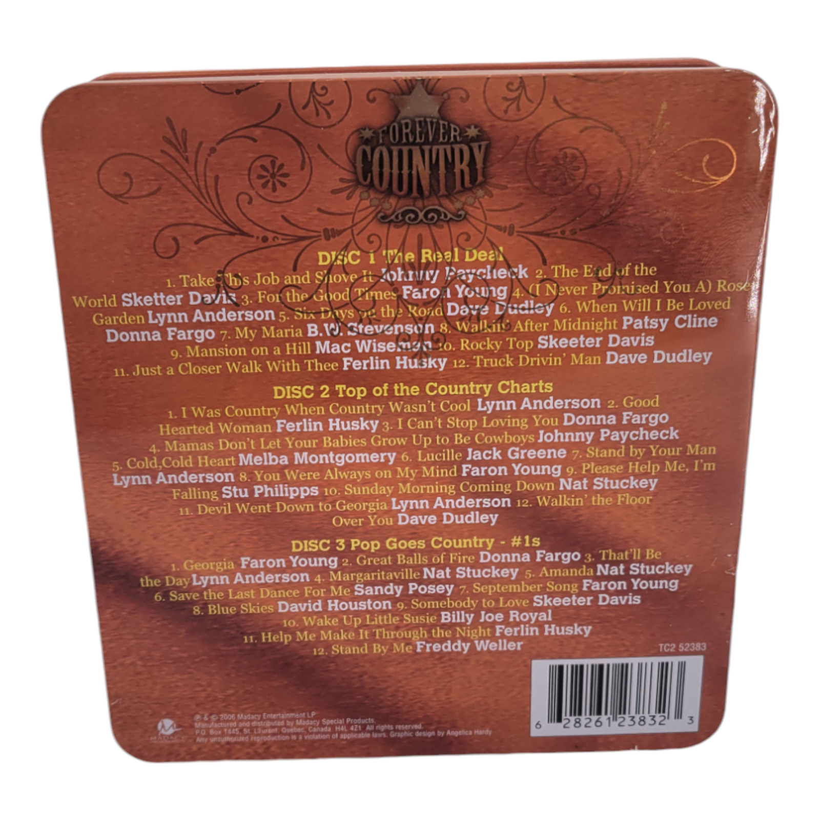 Forever Country Various Artists 2006 3 Disc CD Set