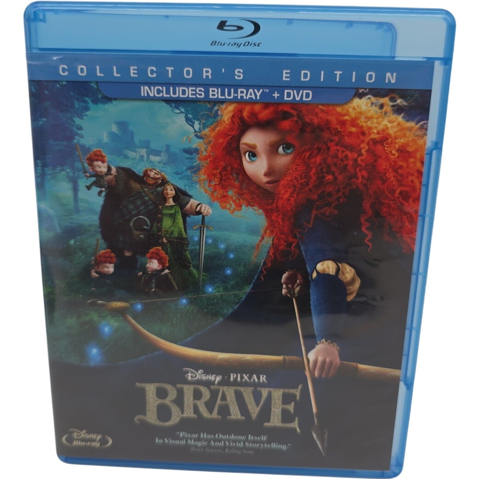 Bave Disney Pixar Collector's Edition Blu-ray DVD Combo - 2 Disc No 3D Disc