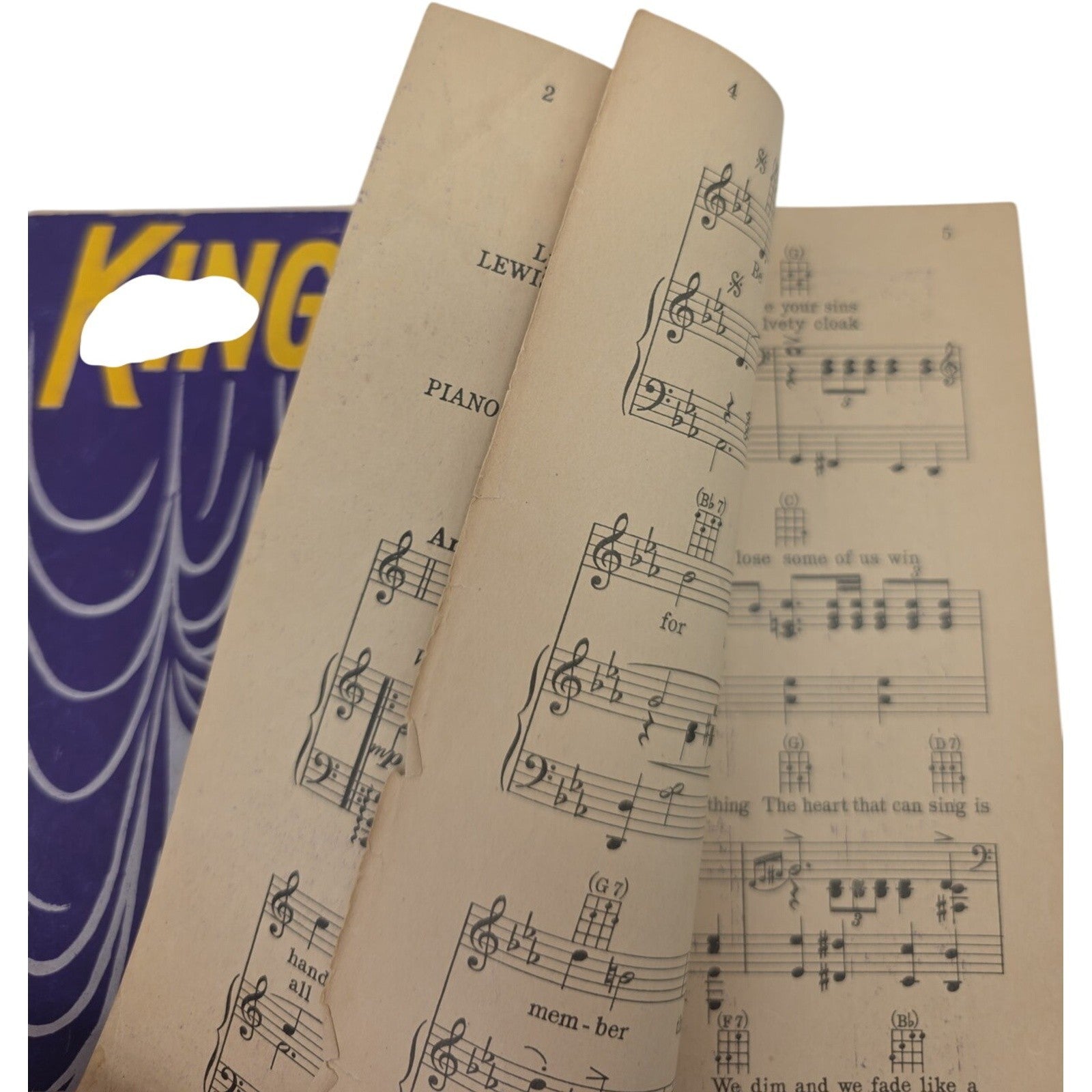 1928 King for a Day Sheet Music by Fiorito Lewis & Young Remick Music Corp