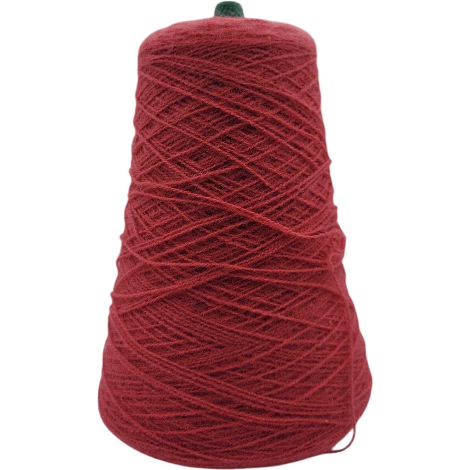 Vintage Templon Mid Rose Acrylic Weaving knitting Yarn Cone 2/24 Lot S-9577