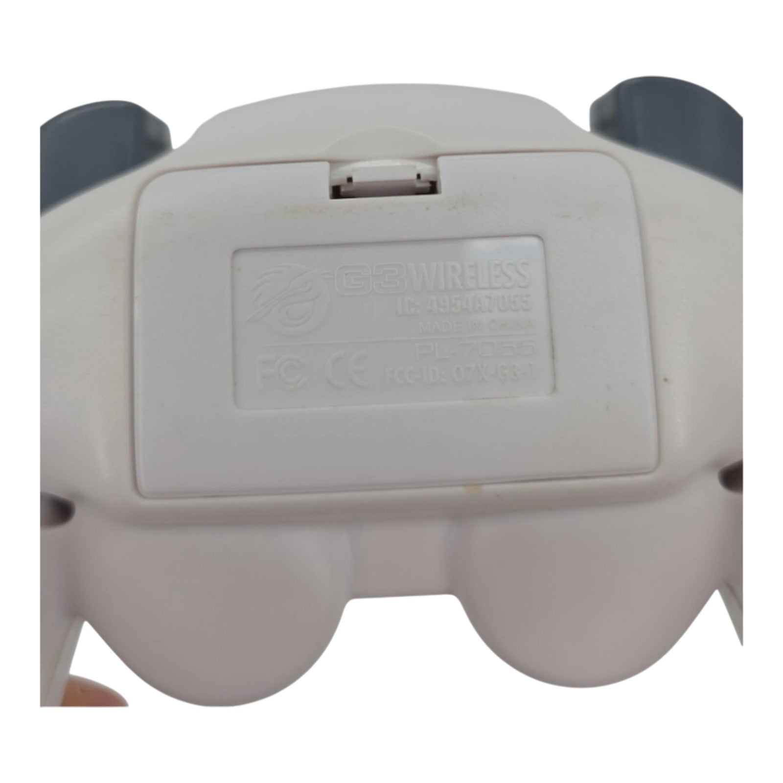 Pelican G3 Wireless Controller PL-7055 for Nintendo GameCube White Tested