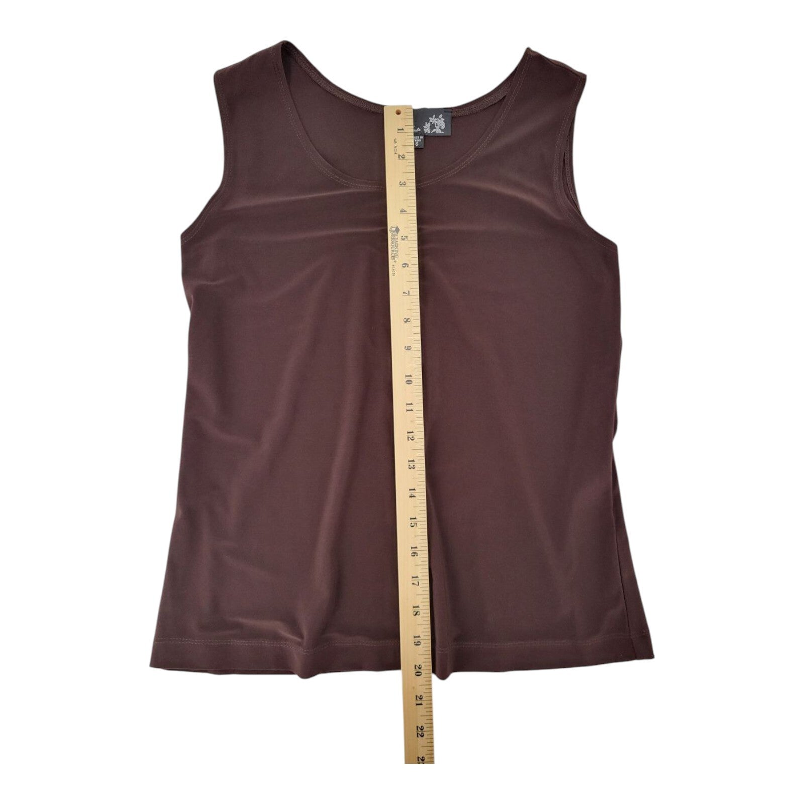 CSC Studio Brown Tank Top and Leggings Set Womens Size Small