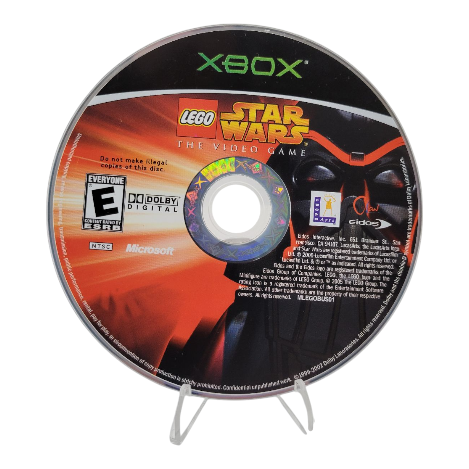 LEGO Star Wars The Video Game Xbox 2005 Complete Manual Case