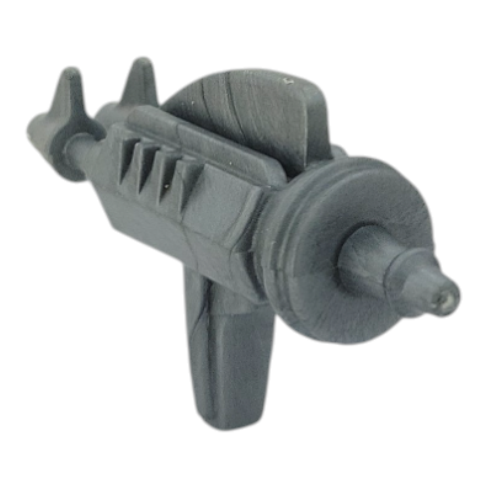 Vtg MOTU Roboto Gun Attachment 1985 Gray Weapon Accessory Part