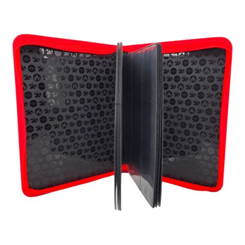 Ultra Pro Pokemon TCG Charizard 9 Pocket Leather Binder Red 360 Card C Ultra Pro Pokemon TCG Charizard 9 Pocket Leather Binder Red 360 Card C