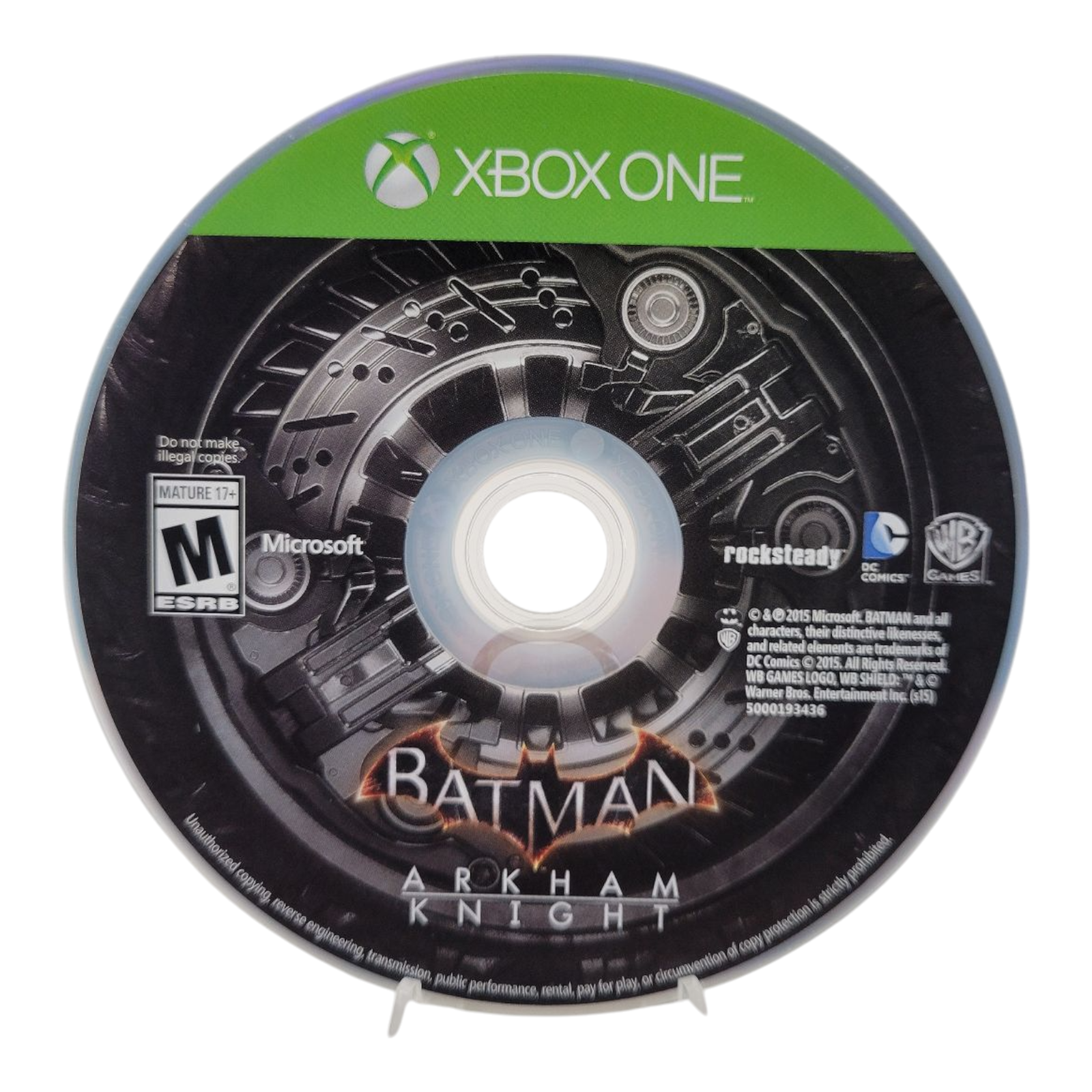 WB Games Batman Arkham Knight Microsoft Xbox One 2015 Complete