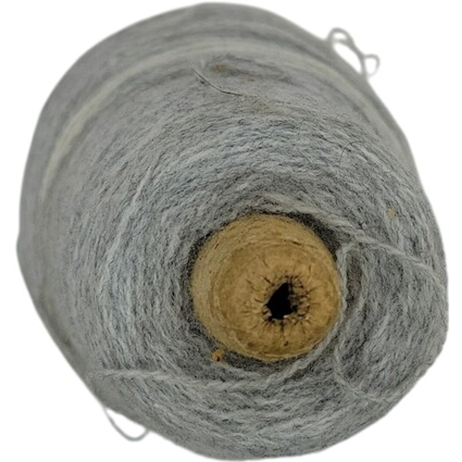 Vintage Acrylic Weaving Knitting Yarn 2/24 Silver Grey 13458